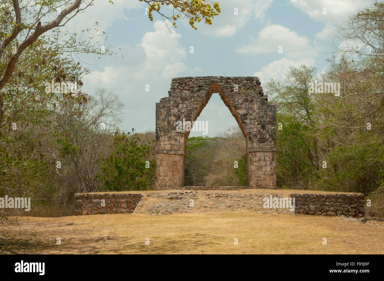 El Arco, Kabah, Mexiko Stockfoto