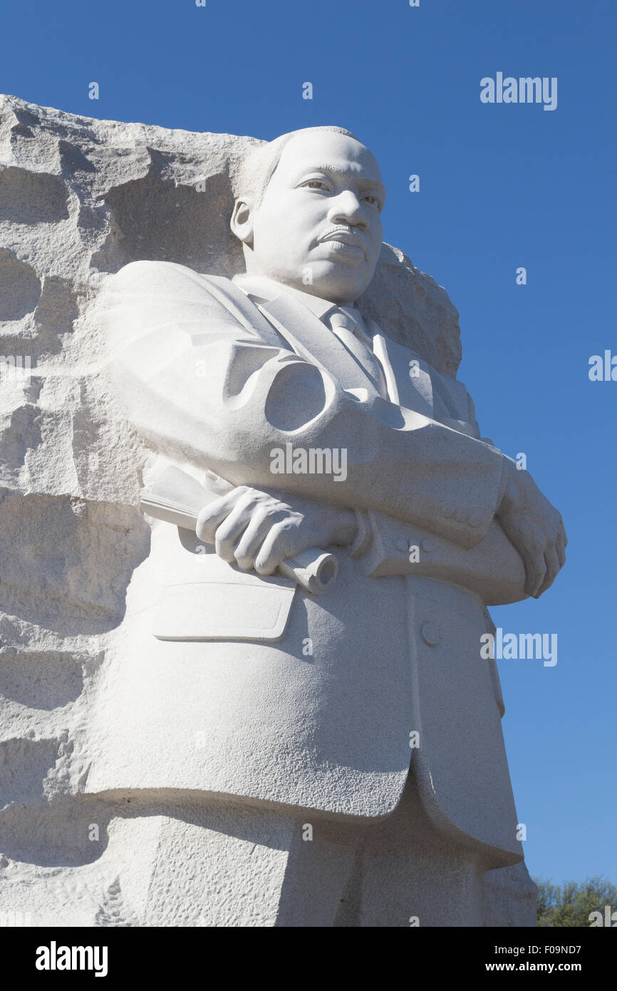 Martin Luther King Jr. Memorial im Jahr 2011 für das Publikum geöffnet. Stockfoto
