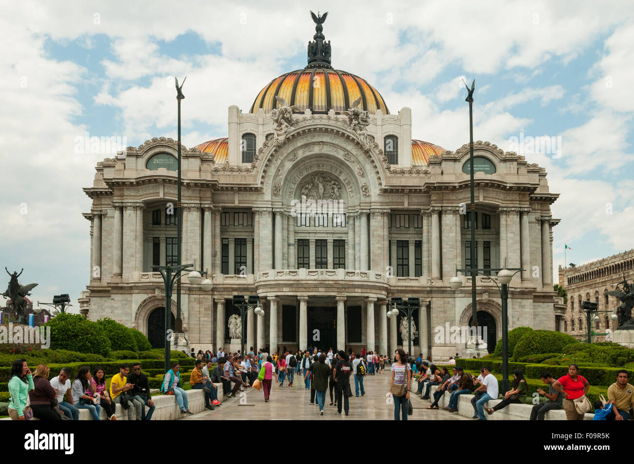 Palacio de Belles Artes, Mexico City, Mexiko Stockfoto