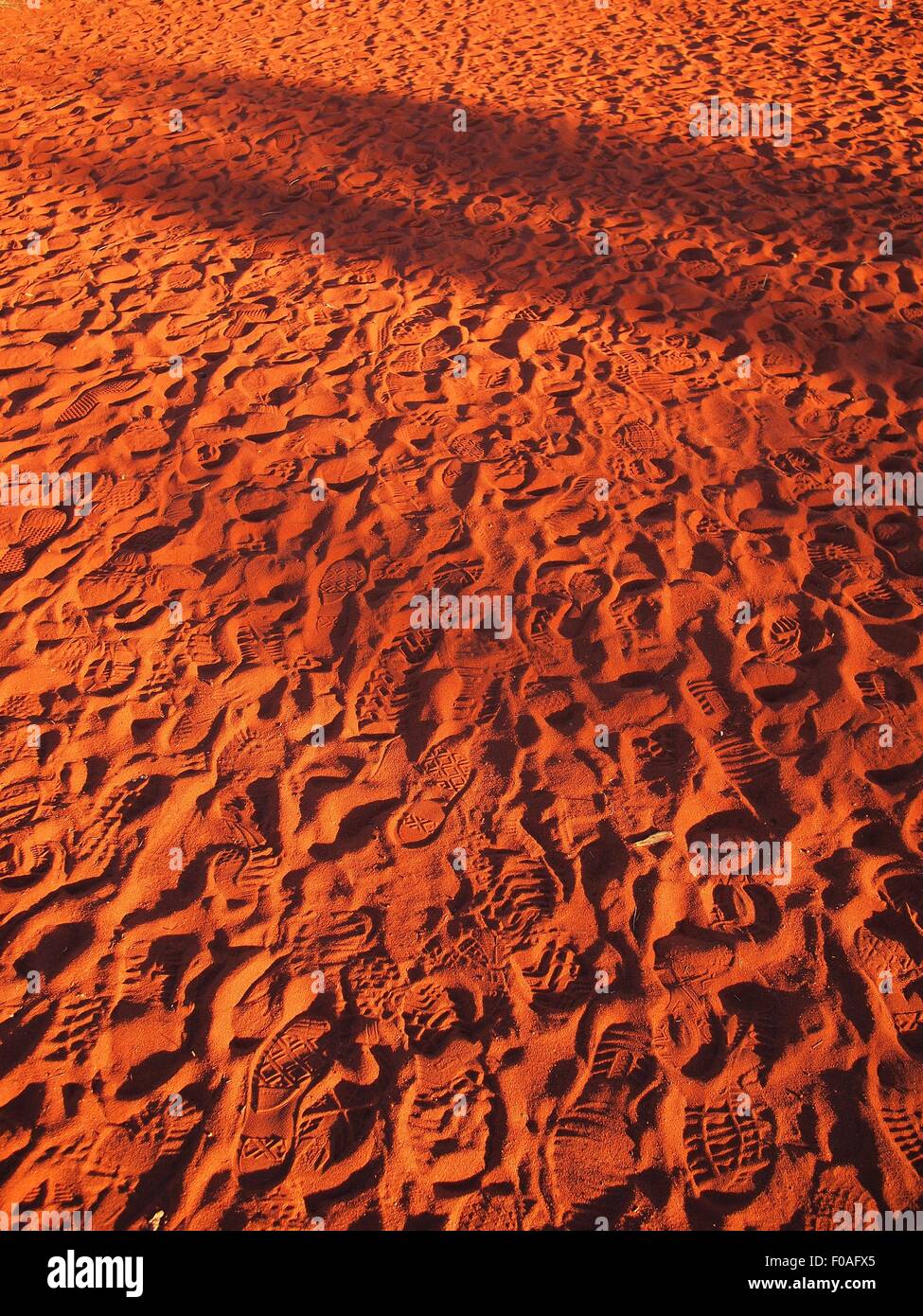 Orange, Uluru, Ayers Rock, Australien, Sandwüste Stockfoto