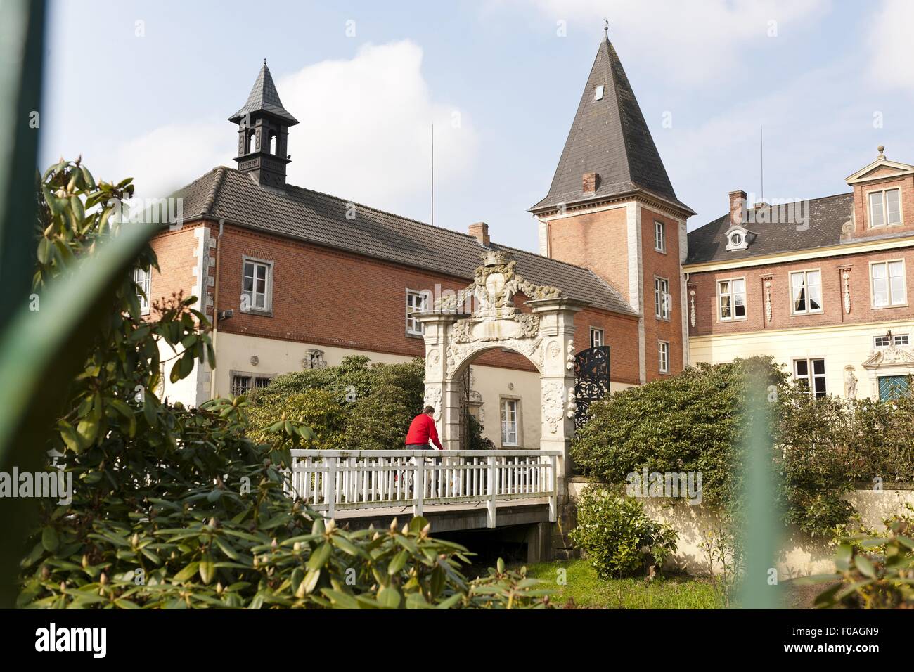 Schloss Dankern in Haren, Niedersachsen, Deutschland Stockfoto