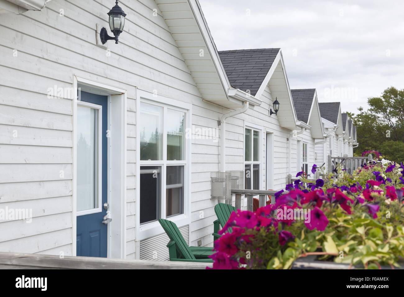 Pension und Restaurant in St. Peter, Prince Edward Island National Park, Kanada Stockfoto