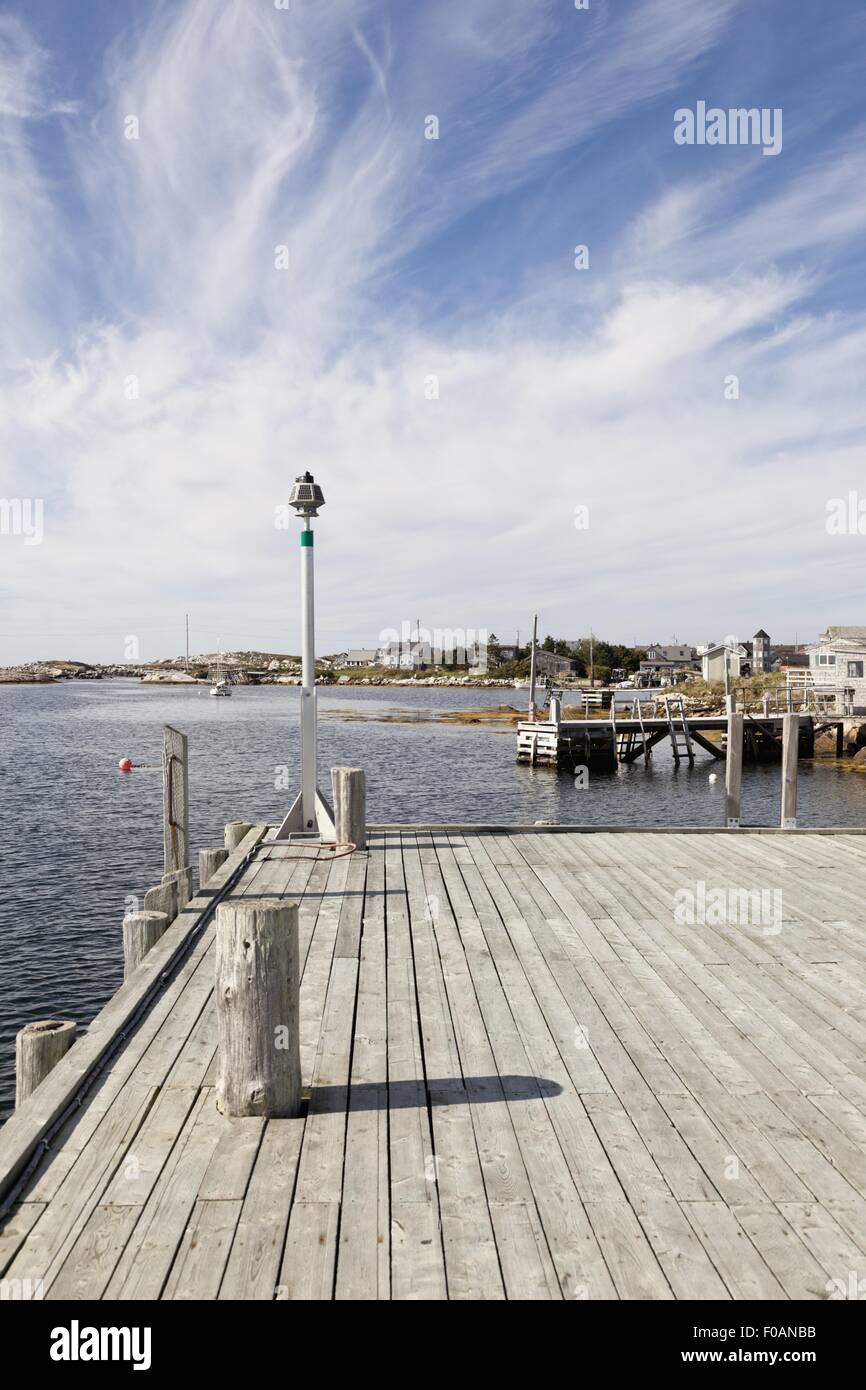 Blick auf Meer in der Nähe von Halifax, Nova Scotia, Kanada Stockfoto