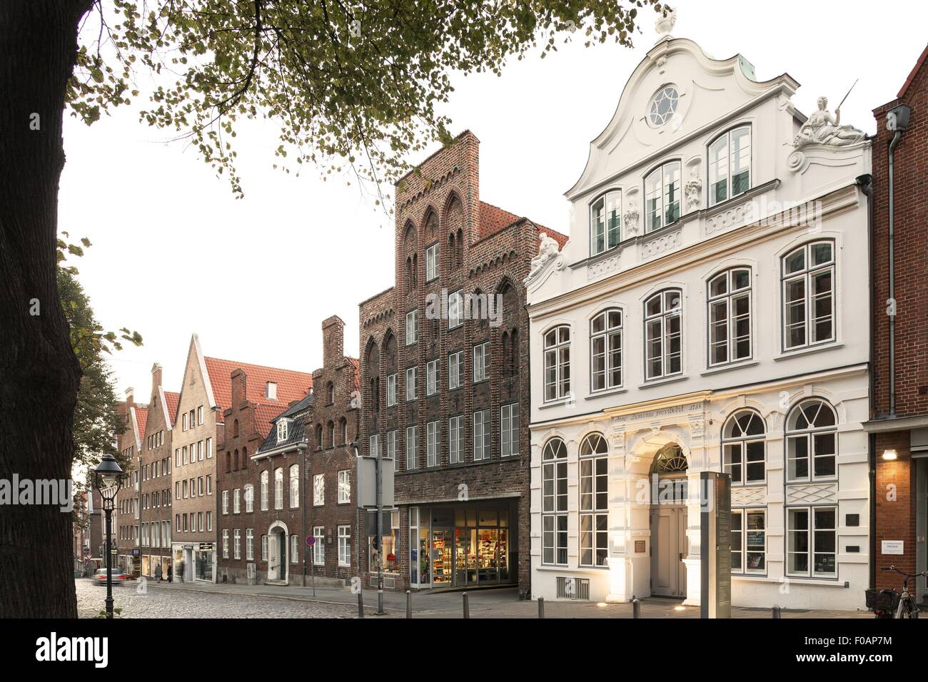 Literaturmuseum im Buddenbrooks Haus, Lübeck, Schleswig Holstein, Deutschland Stockfoto