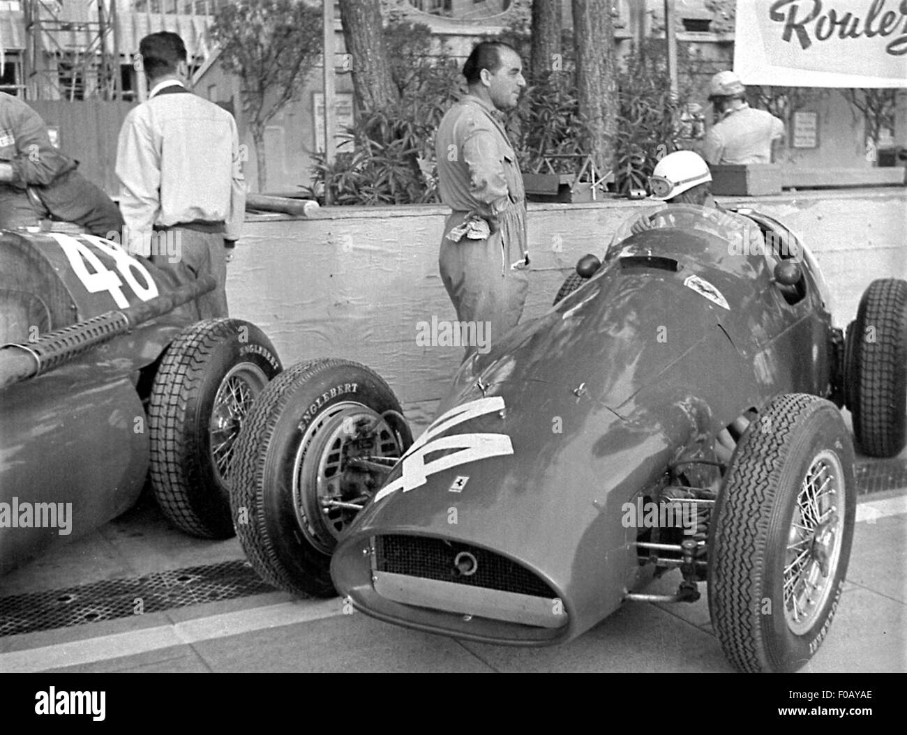 Monaco GP in Monte Carlo 1955 Stockfoto