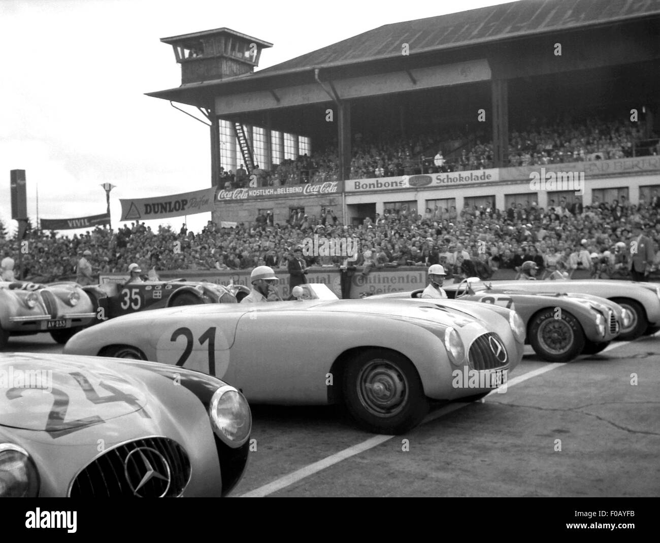 German Grand Prix in Berlin 1952 Stockfoto