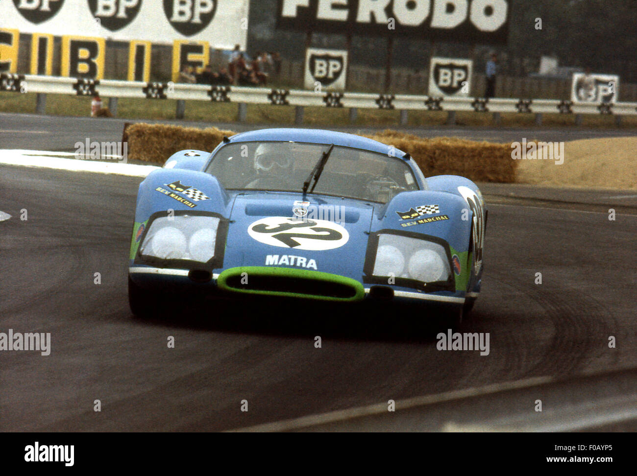 Le Mans 1967 968 Jean Guichet, Nino Vaccarella Matra MS630 Platz 5. Stockfoto