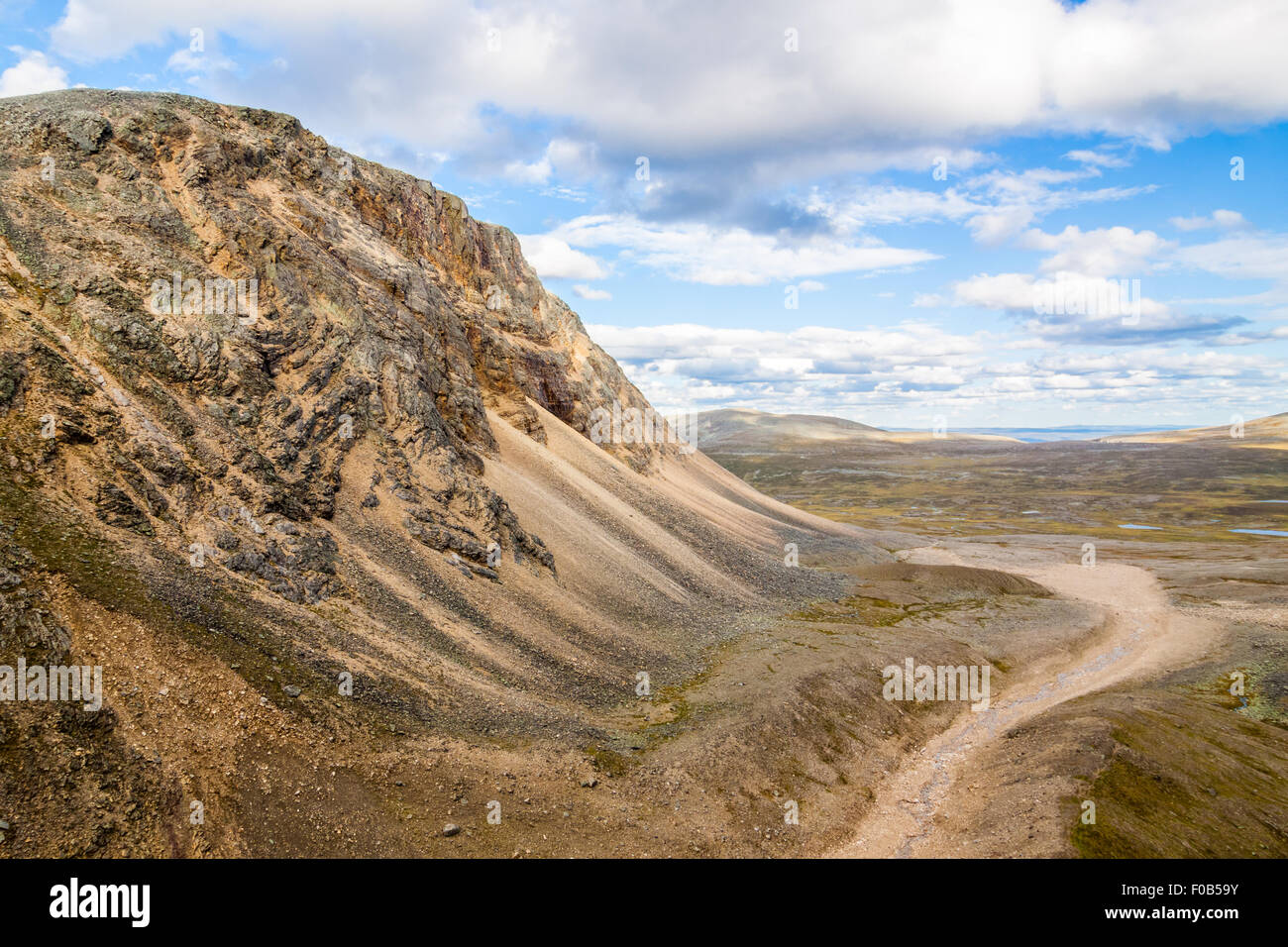 Stabbursdalen Nationalpark, Norwegen Stockfoto