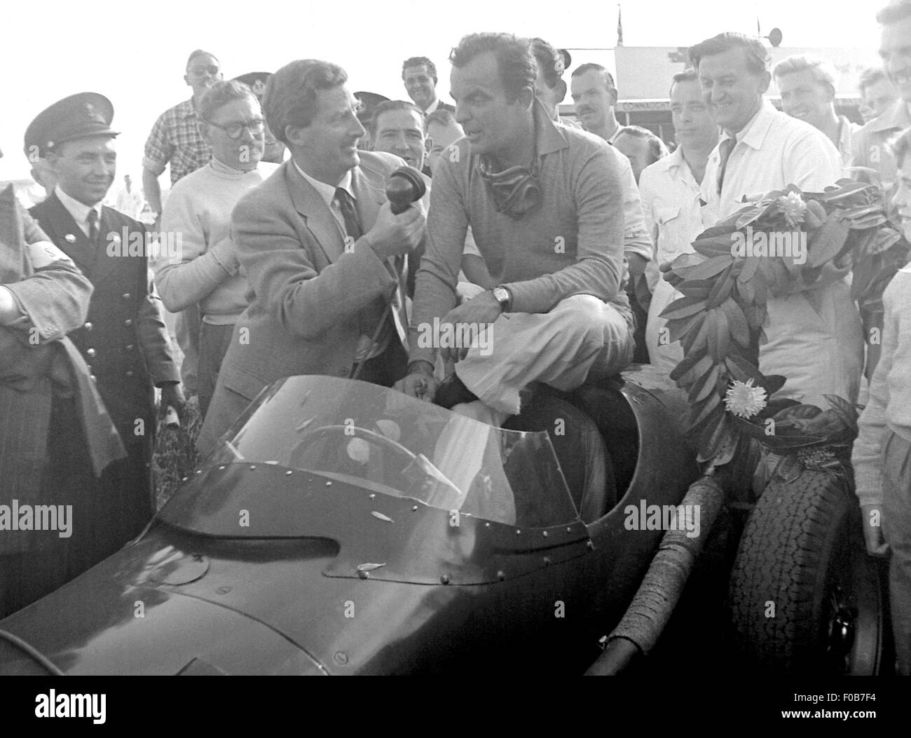 Castle Combe 1955 Stockfoto