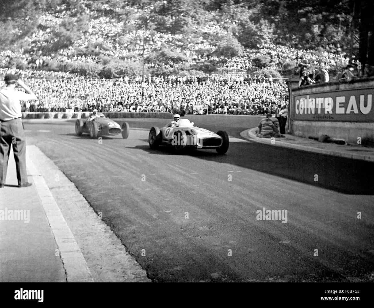 Monaco GP in Monte Carlo 1955 Stockfoto