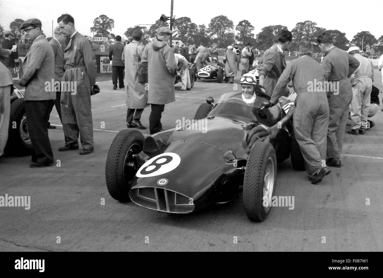 IX BRDC International Trophy in Silverstone 1957 Stockfoto