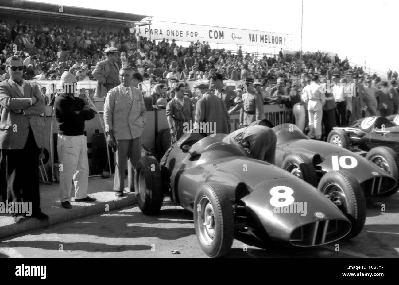 Portugiesischen GP in Porto 1958 Stockfoto