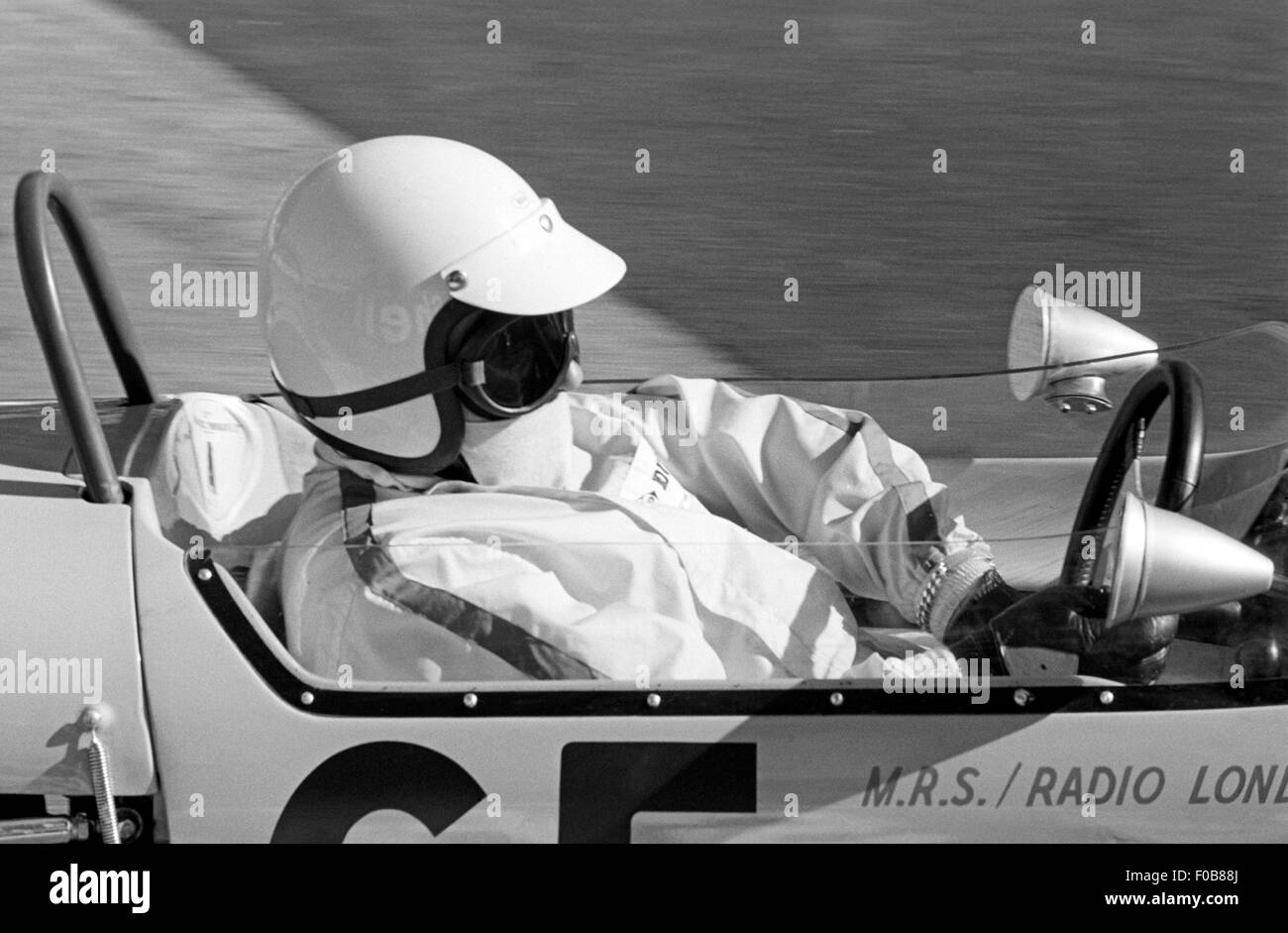 Harry Stiller in seinem Brabham BT21 IX Grand Prix de Monaco Stockfoto