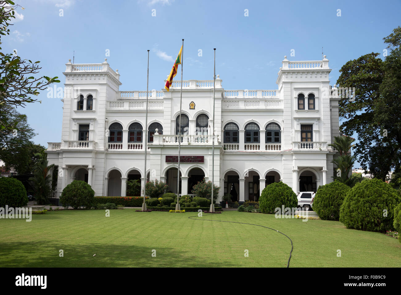 Amt des Premierministers in Sir Ernest De Silva Mawatha, Colombo, Sri Lanka Stockfoto