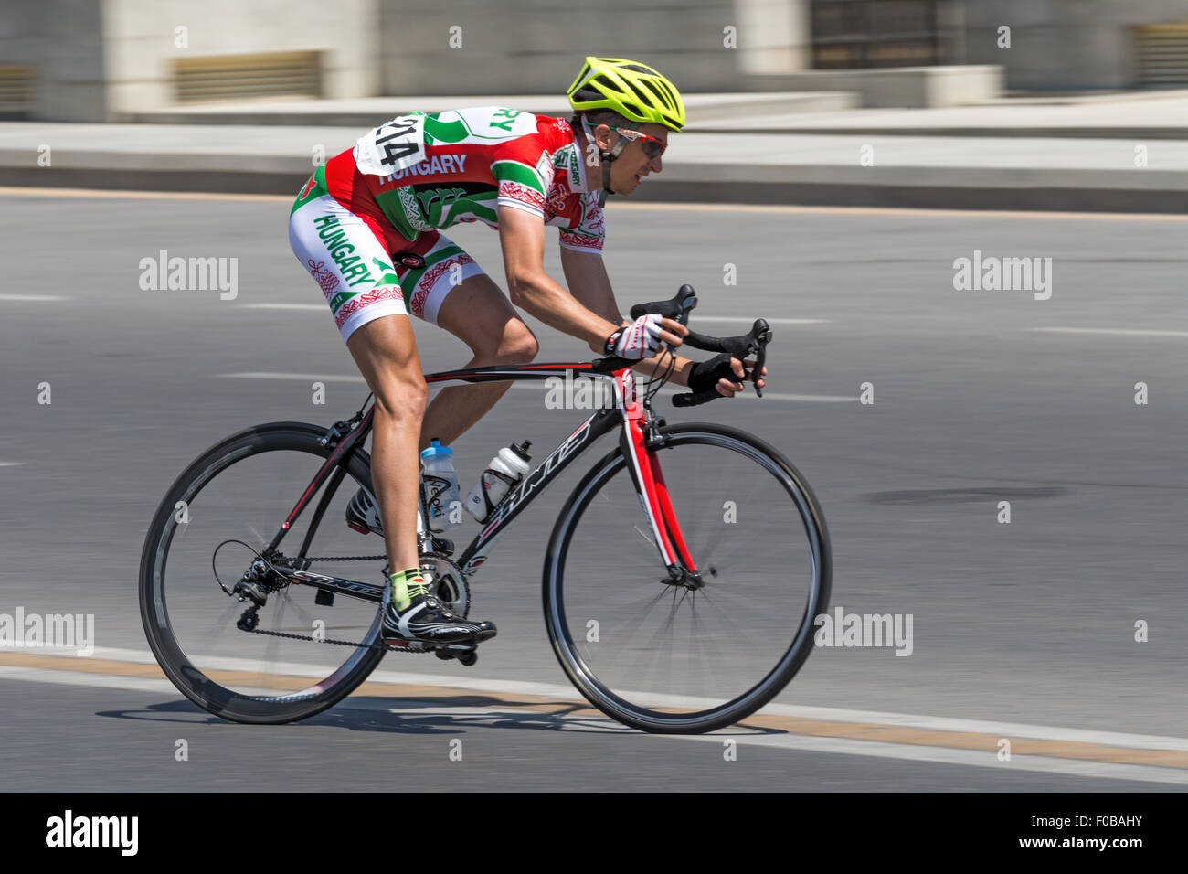 International Road Fahrrad Rennen, Baku, Aserbaidschan Stockfoto