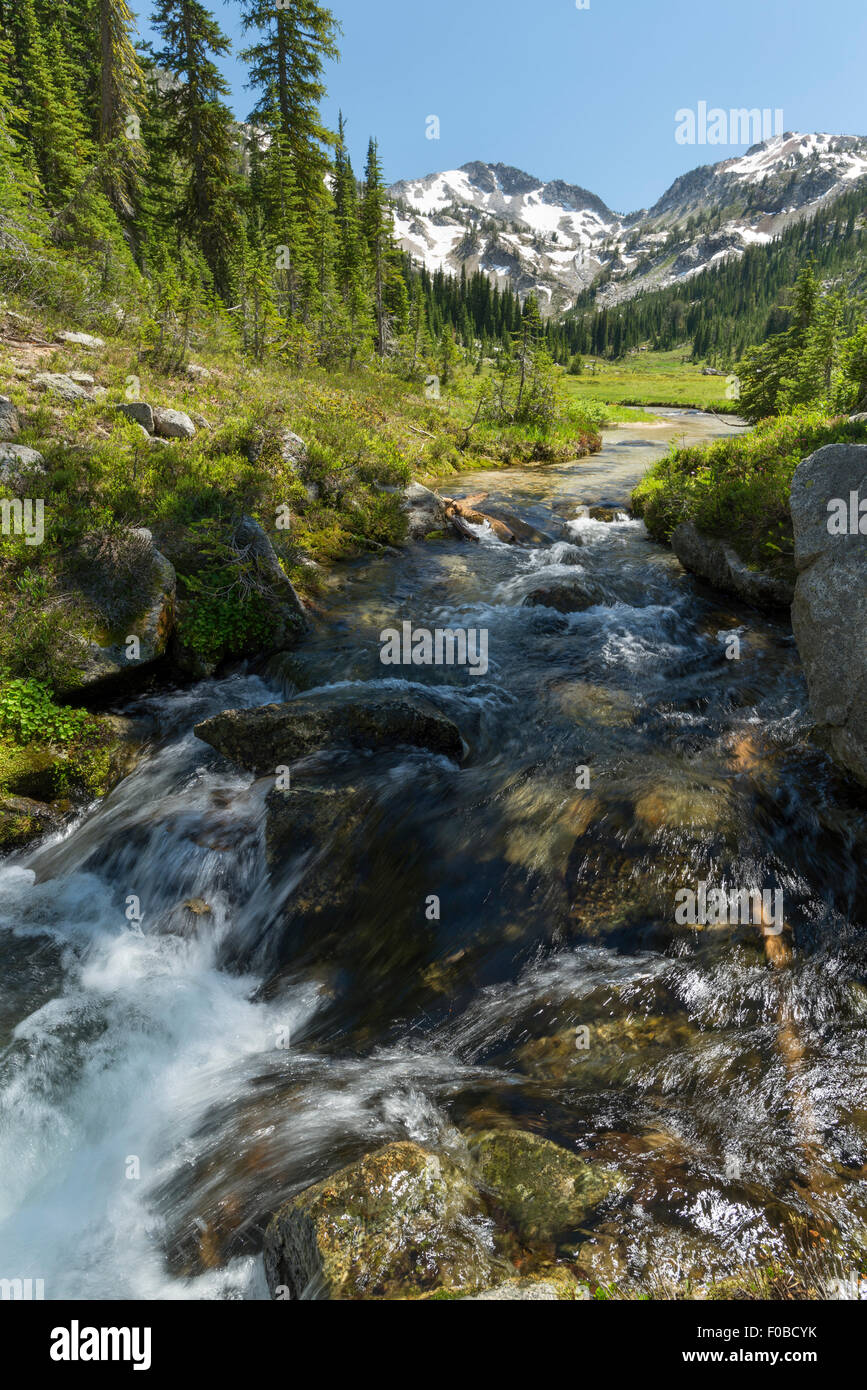 Copper Creek Basin, Wallowa Mountains, Oregon. Stockfoto