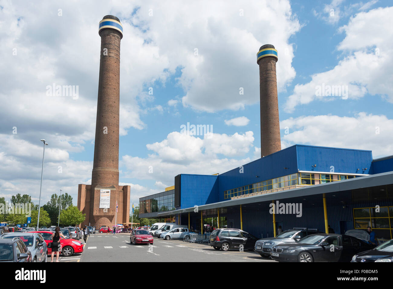 IKEA Croydon Haushaltswaren speichern, Purley Way, Croydon, London Borough of Croydon, Greater London, England, Vereinigtes Königreich Stockfoto