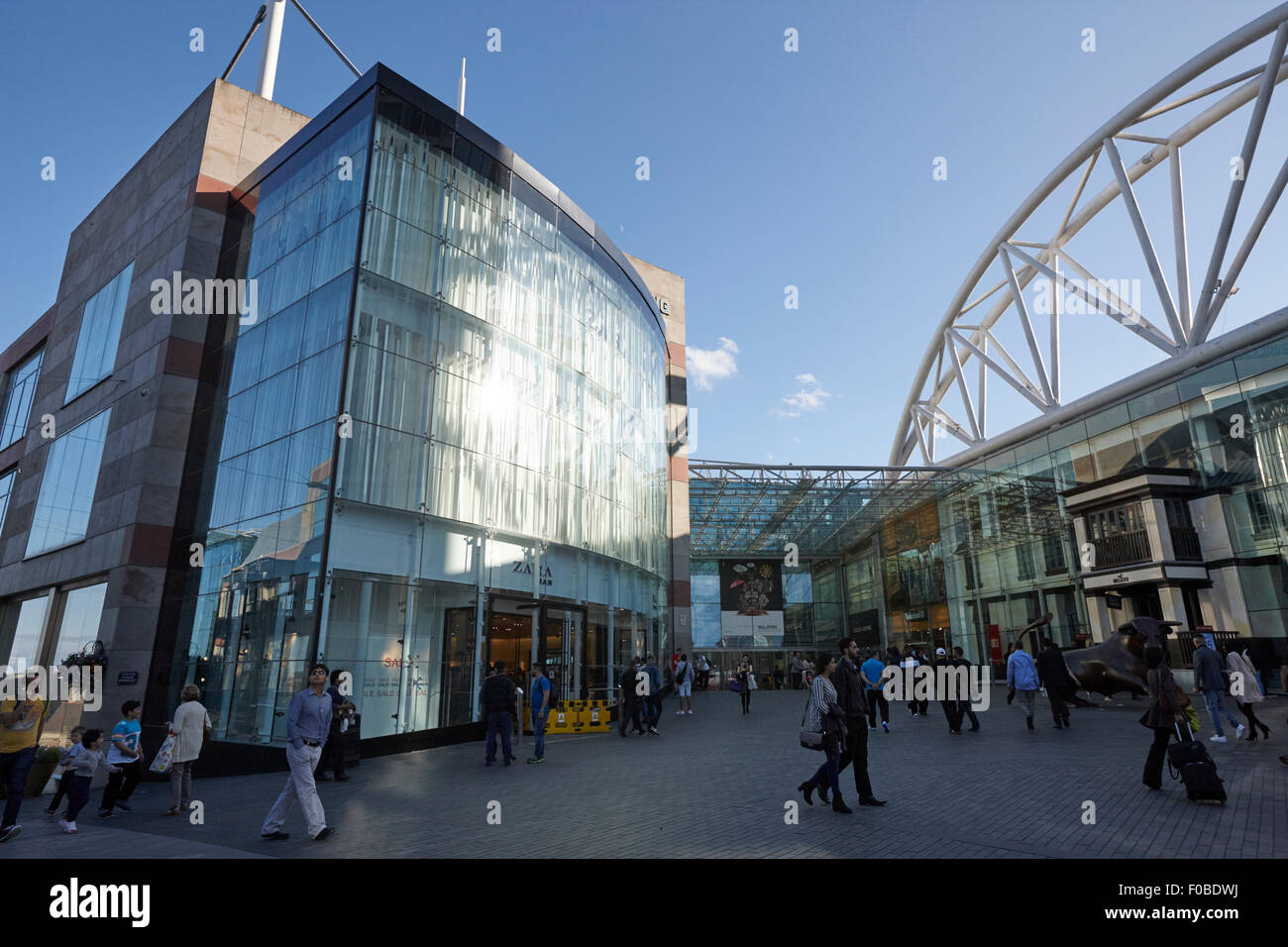 Birmingham Bullring Shopping Centre UK Stockfoto