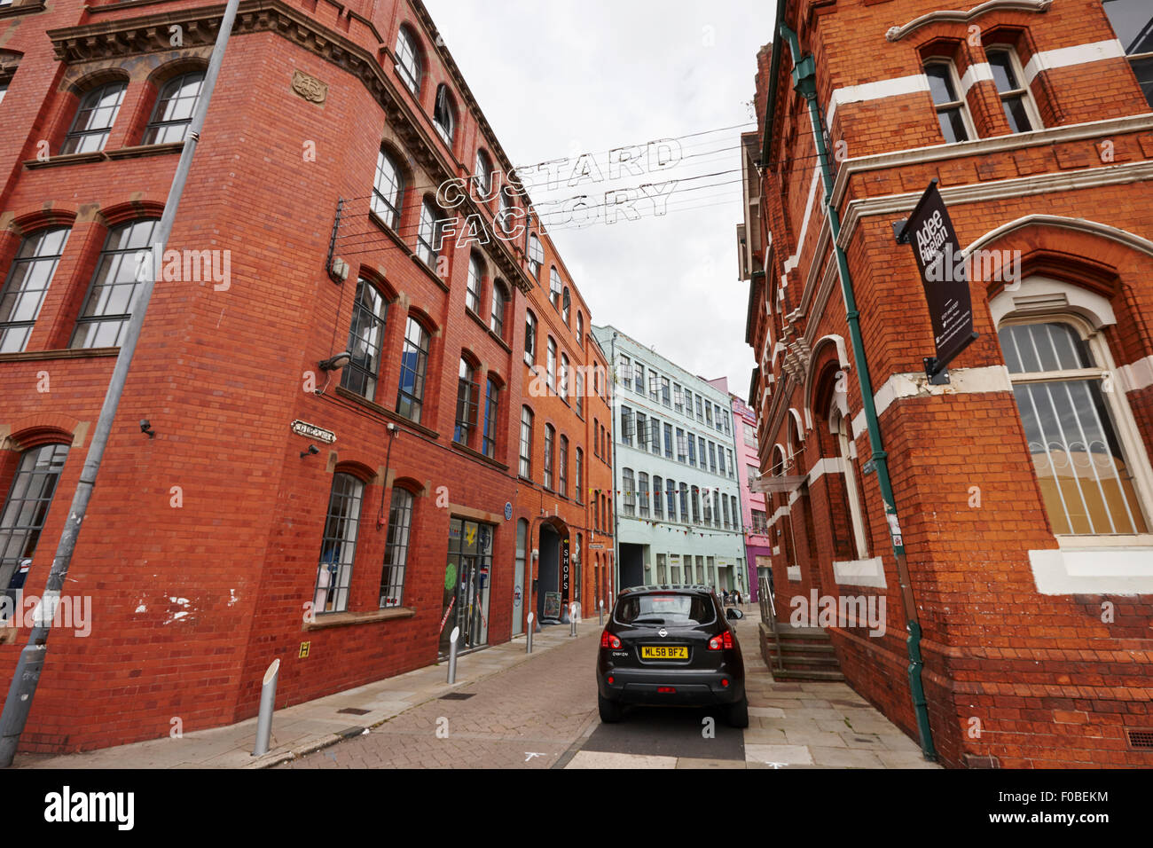 Der Custard Factory Birmingham UK Stockfoto
