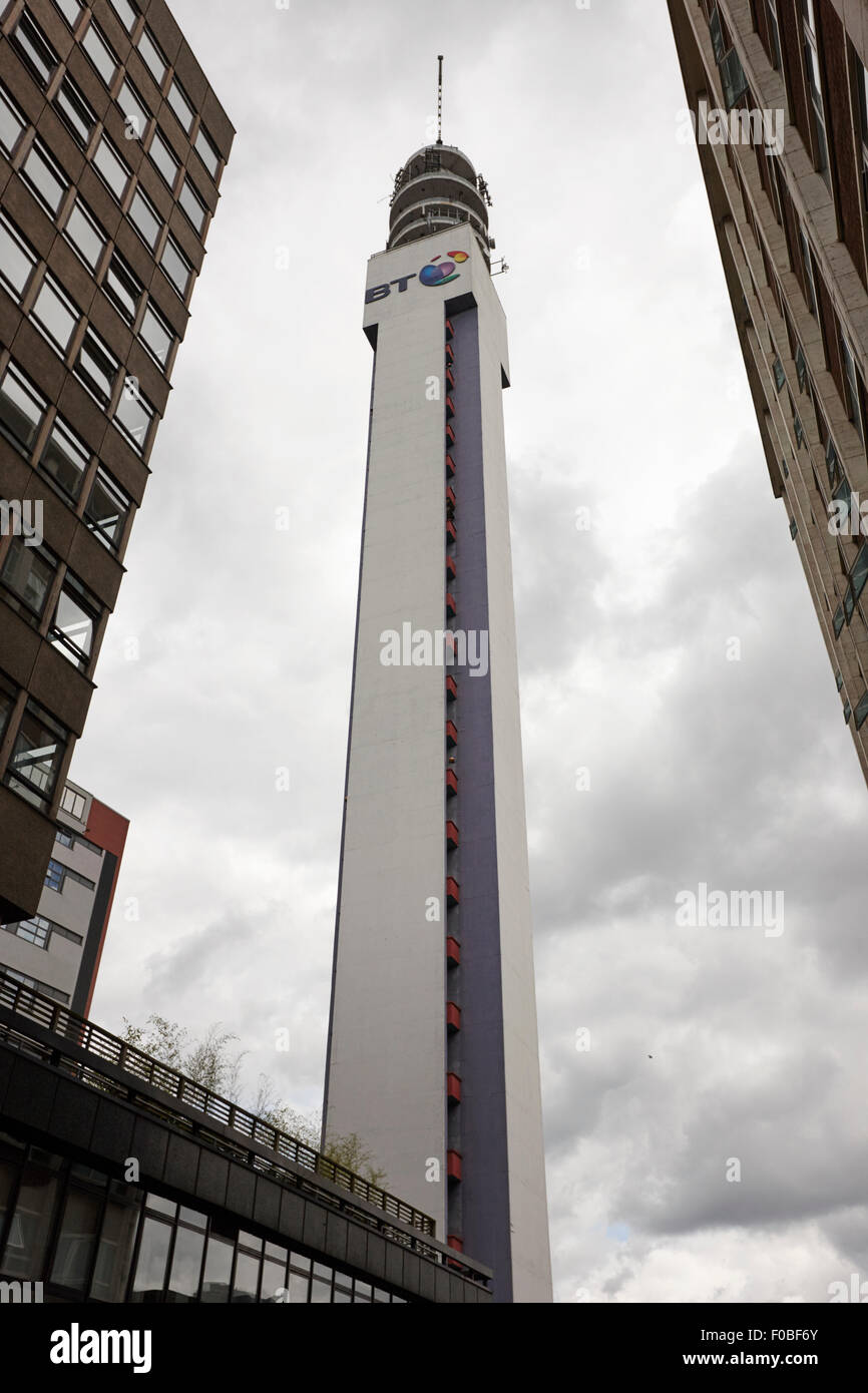 BT-Turm Wahrzeichen Birmingham UK Stockfoto