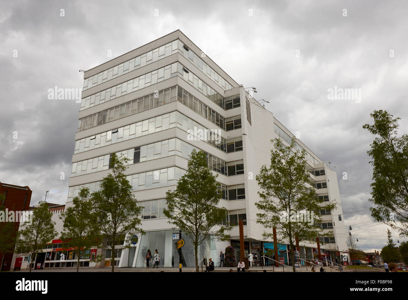 der große Peg Gebäude Schmuck Quartal Birmingham UK Stockfoto
