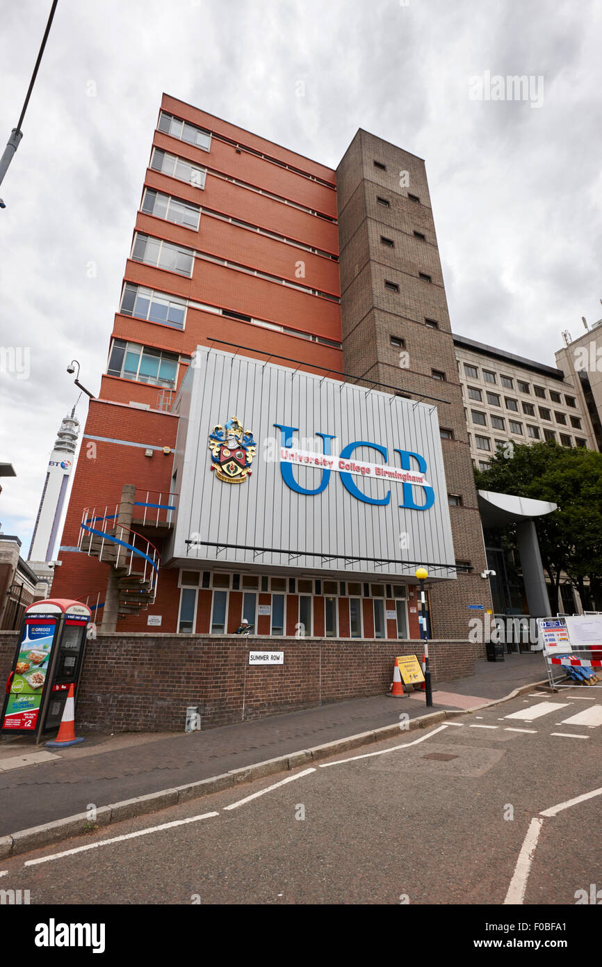 Universitätshochschule Birmingham UK Stockfoto