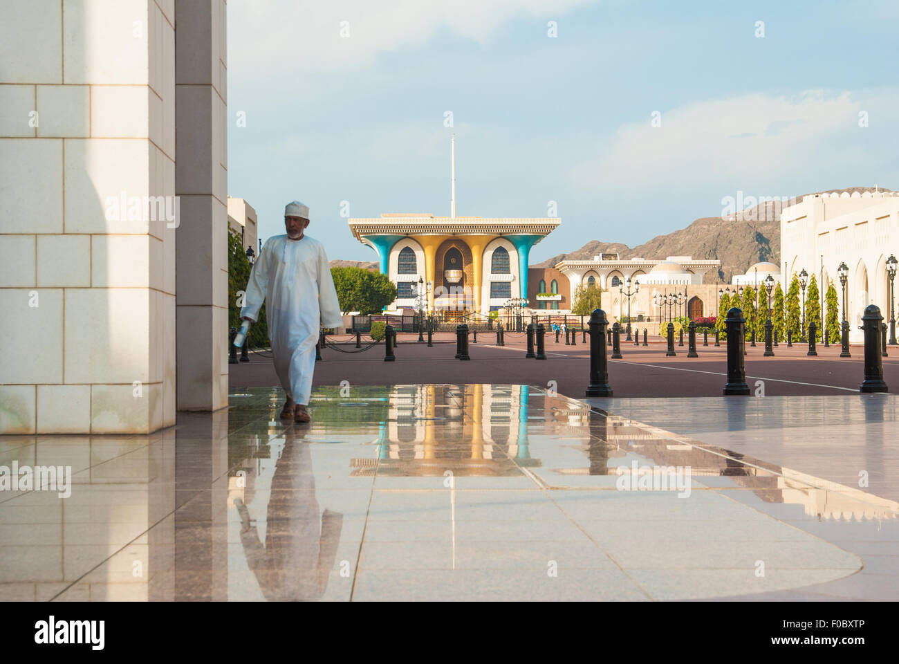 Königspalast in Maskat, Oman Stockfoto
