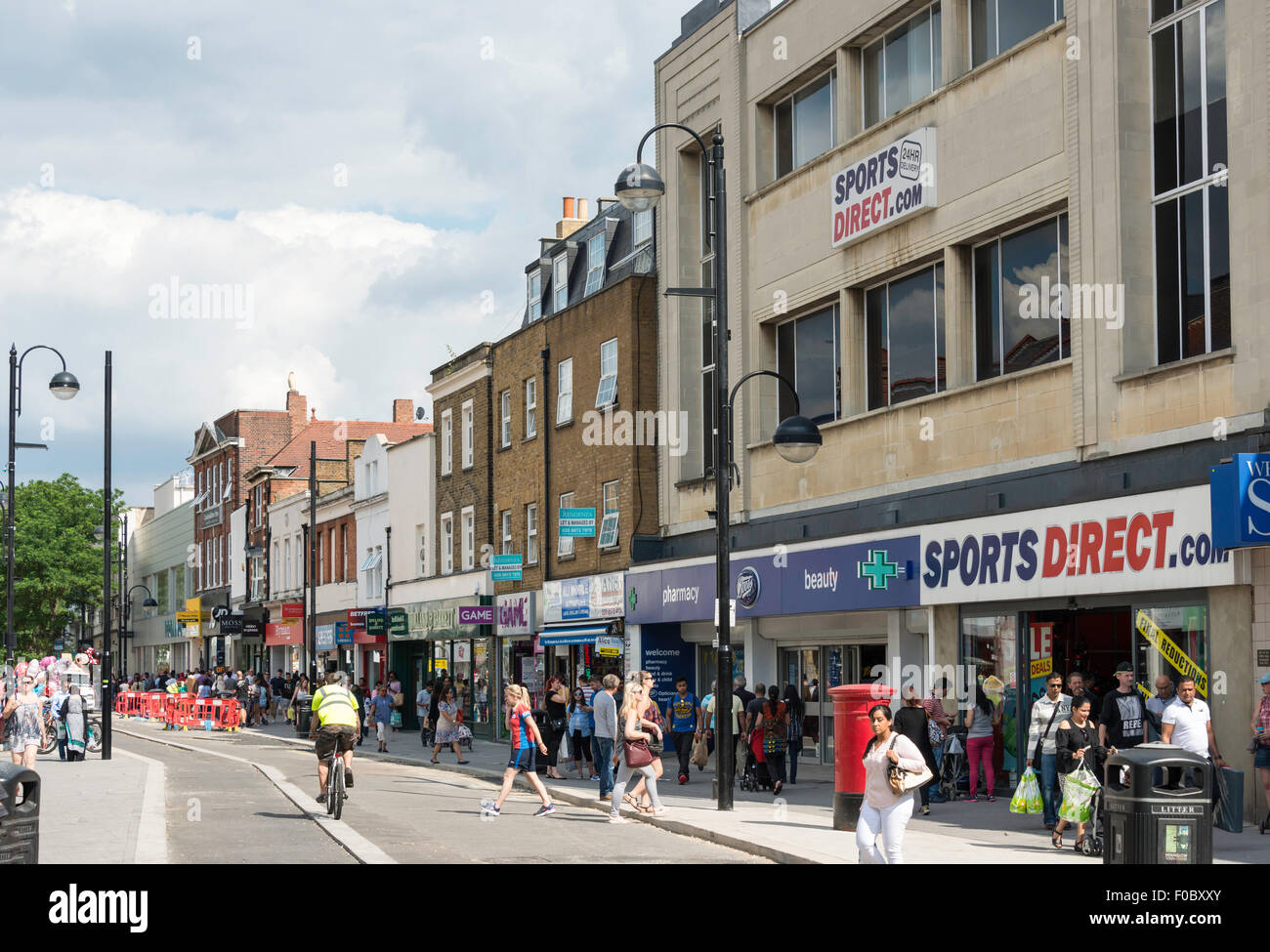 High Street, Hounslow, London Borough of Hounslow, Greater London, England, United Kingdom Stockfoto