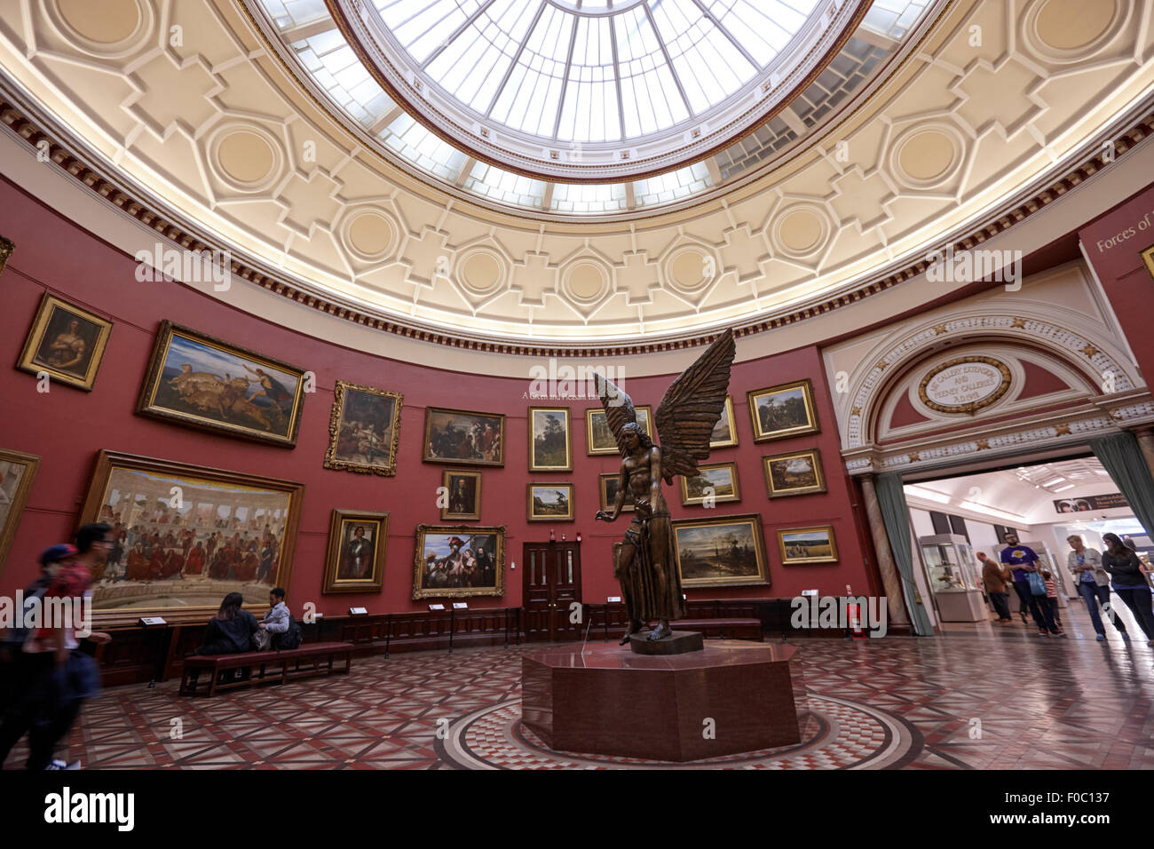 Birmingham Museum und die Kunstgalerie Runde Galerie UK Stockfoto