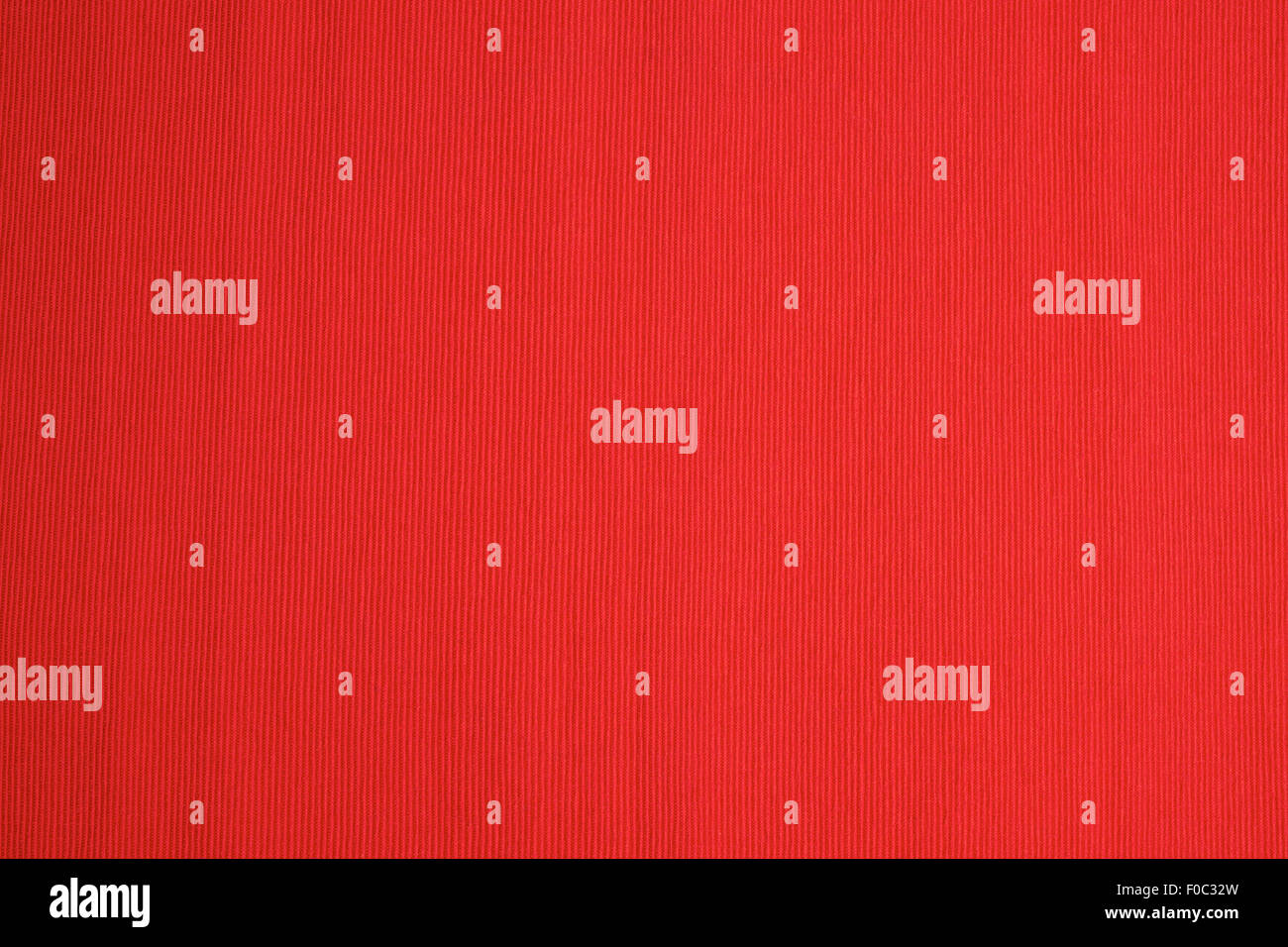 Rot gewebte Baumwolle Stoff Textilhintergrund. Stockfoto