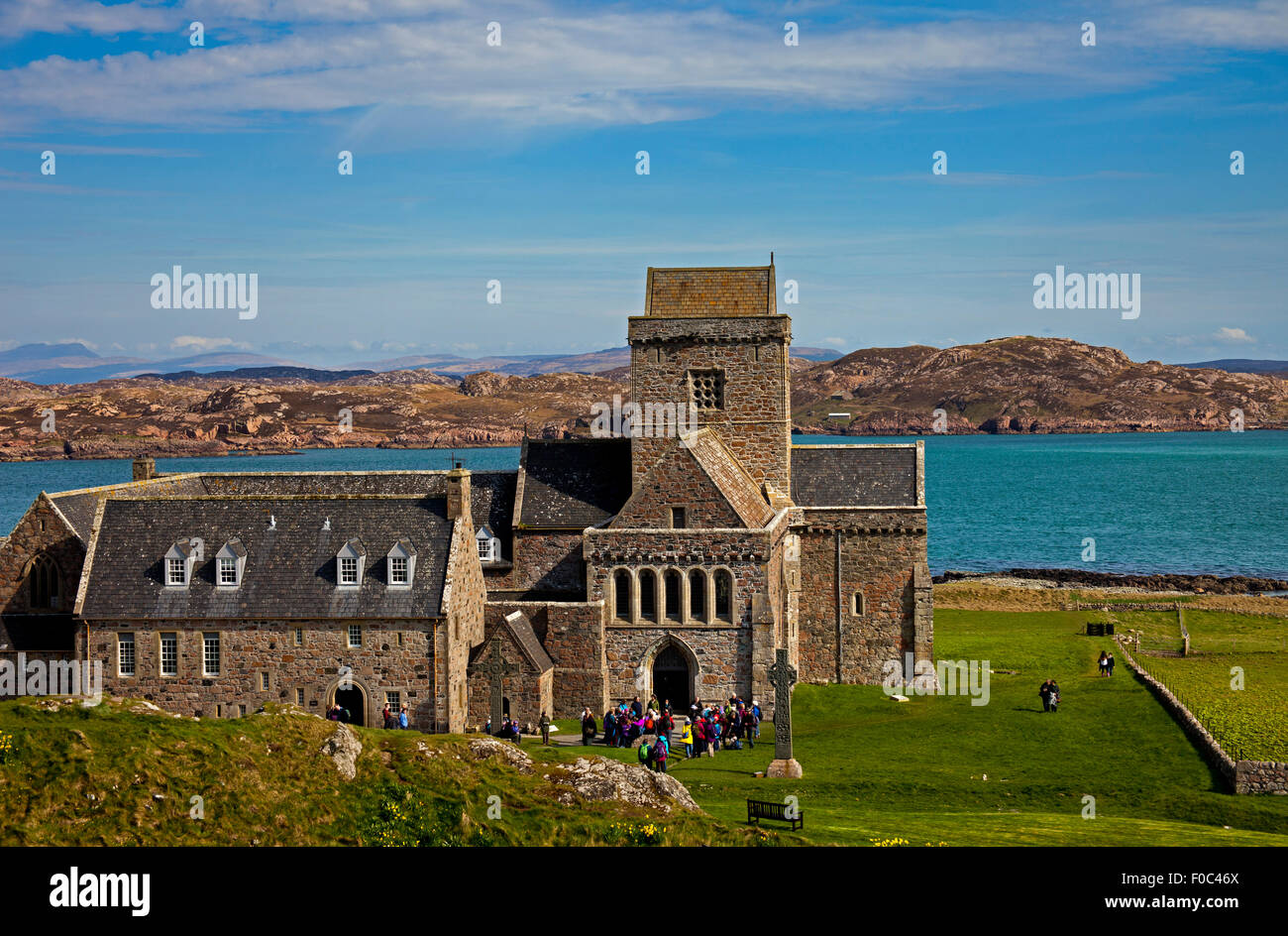 Insel Iona, Schottland, Großbritannien, Europa Stockfoto