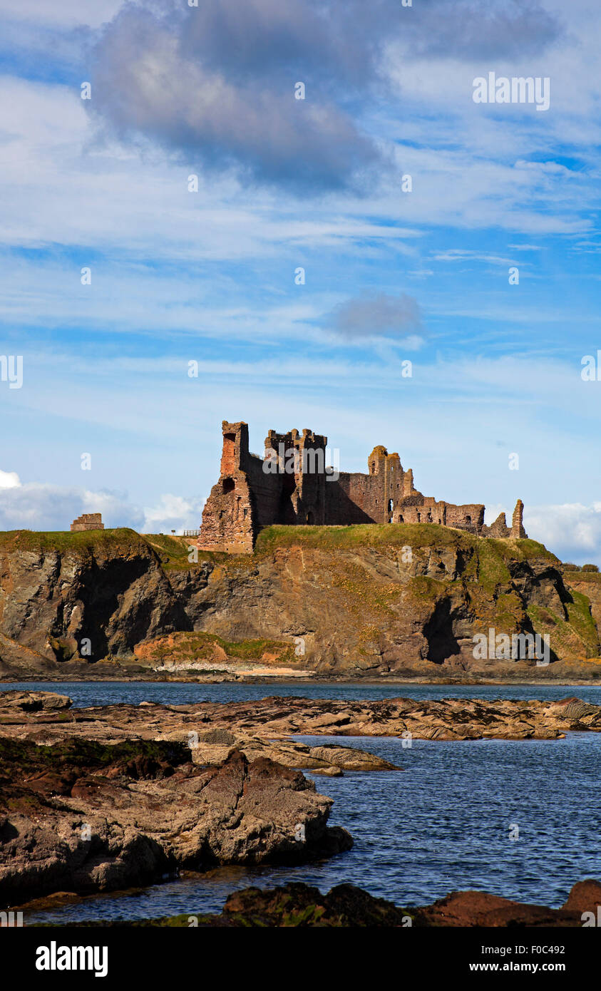 Tantallon Castle East Lothian, Schottland UK Stockfoto