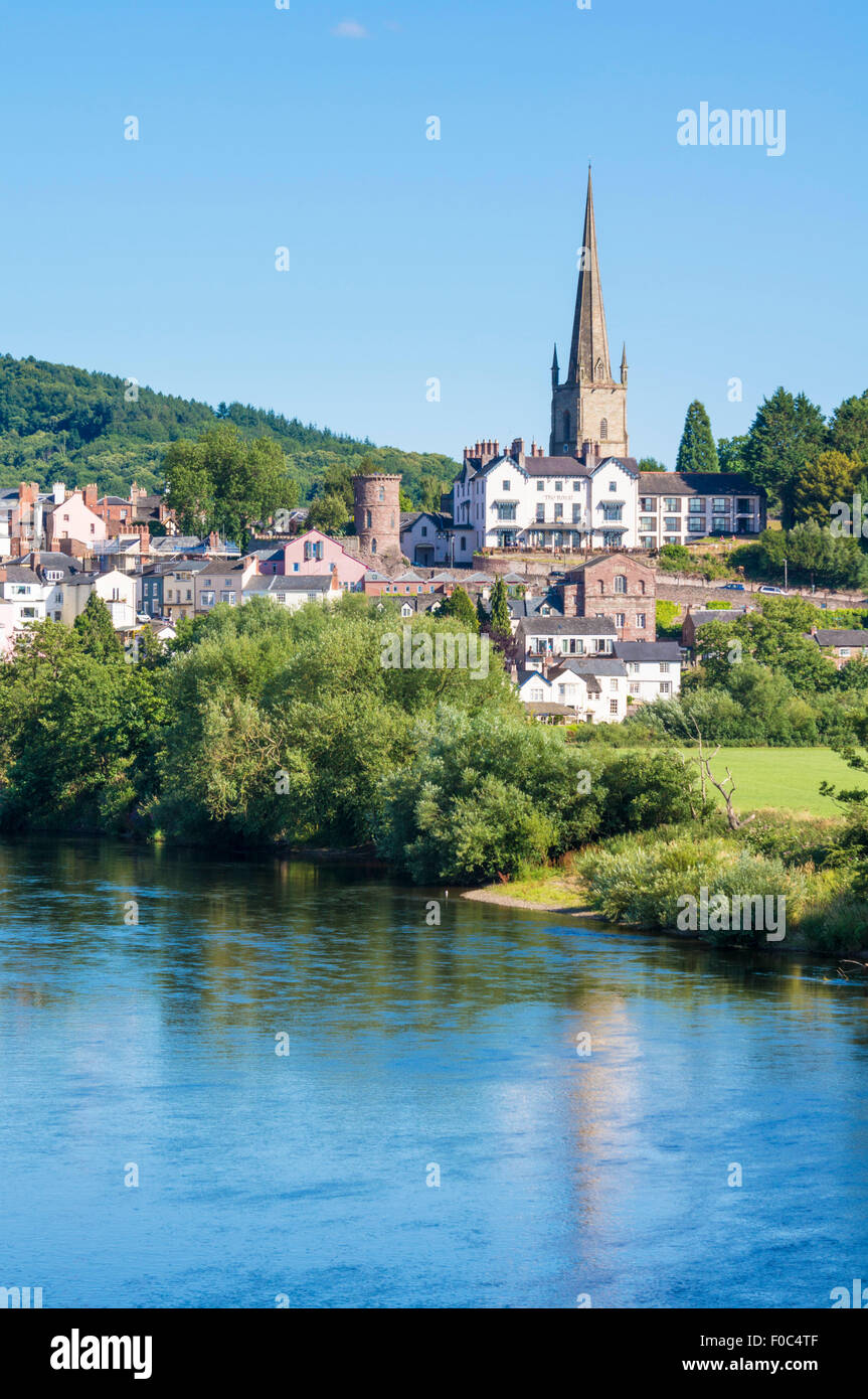Ross am Wye River Wye Valley, Herefordshire, England, UK, EU, Europa Stockfoto