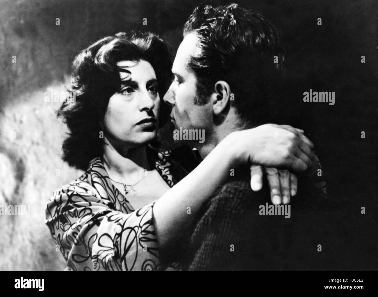 Film, 'Vulkan' (Vulcano), ITA 1950, Regie: William Dieterle, Szene mit: Anna Magnani, Rossano Brazzi, Drittanbietern - Permissions-Neccessary Stockfoto