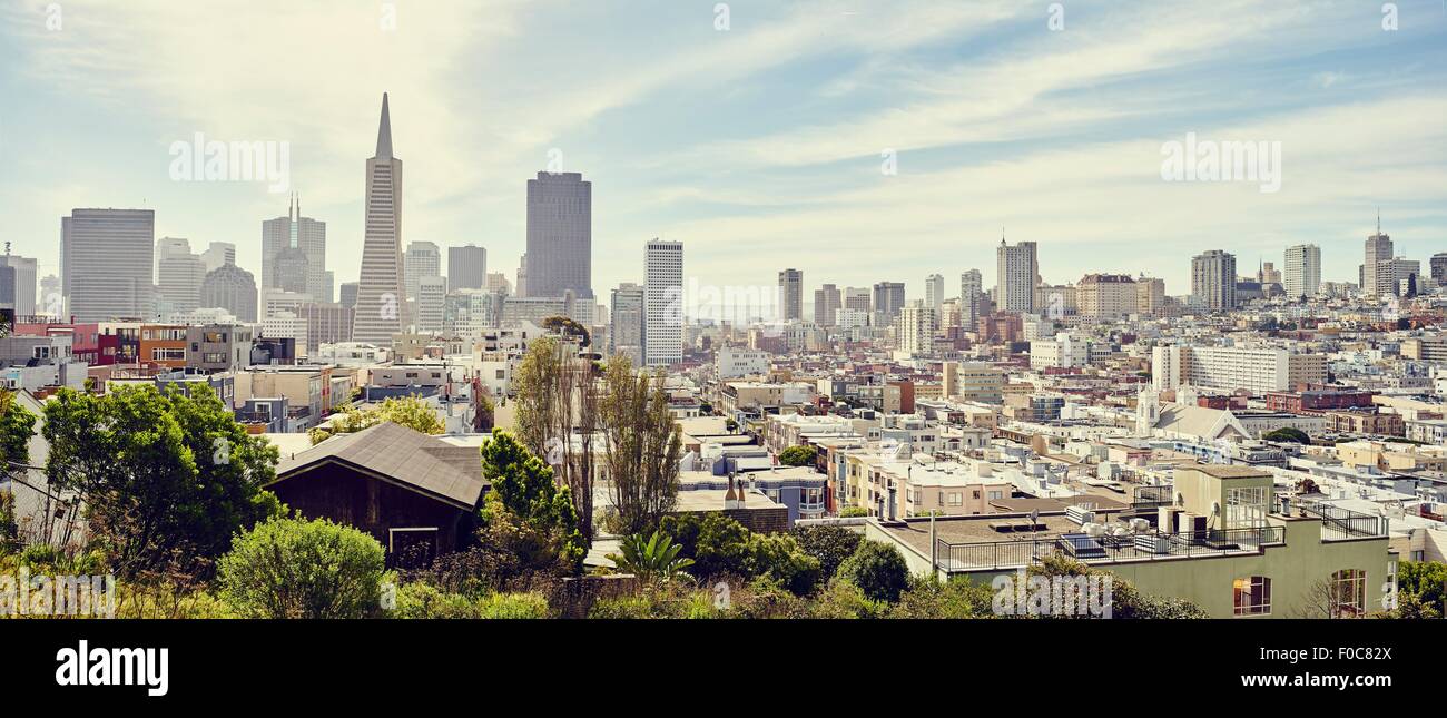 Die Innenstadt von San Francisco, Kalifornien, USA Stockfoto