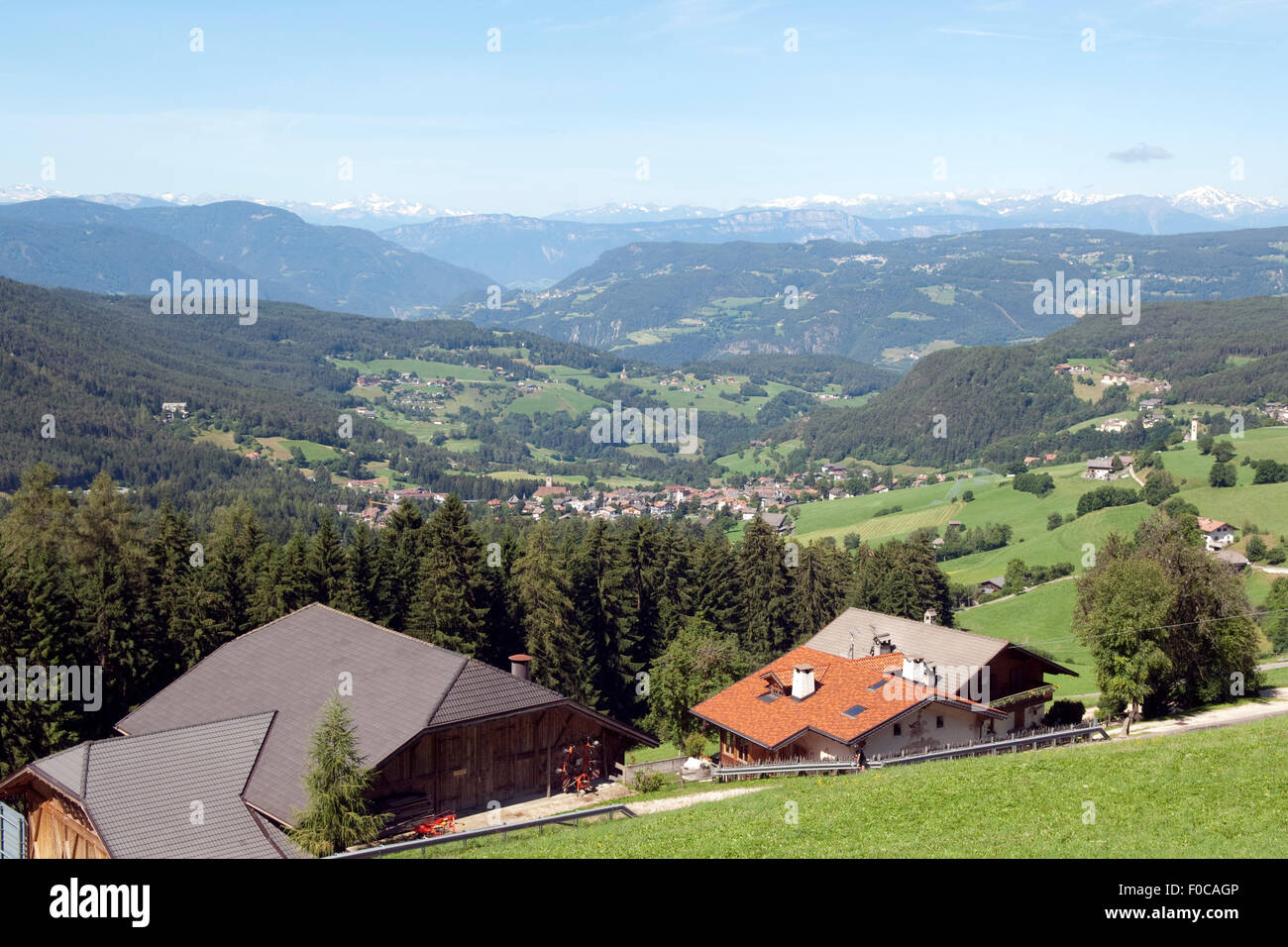 SEIS, Dolomiten Stockfoto