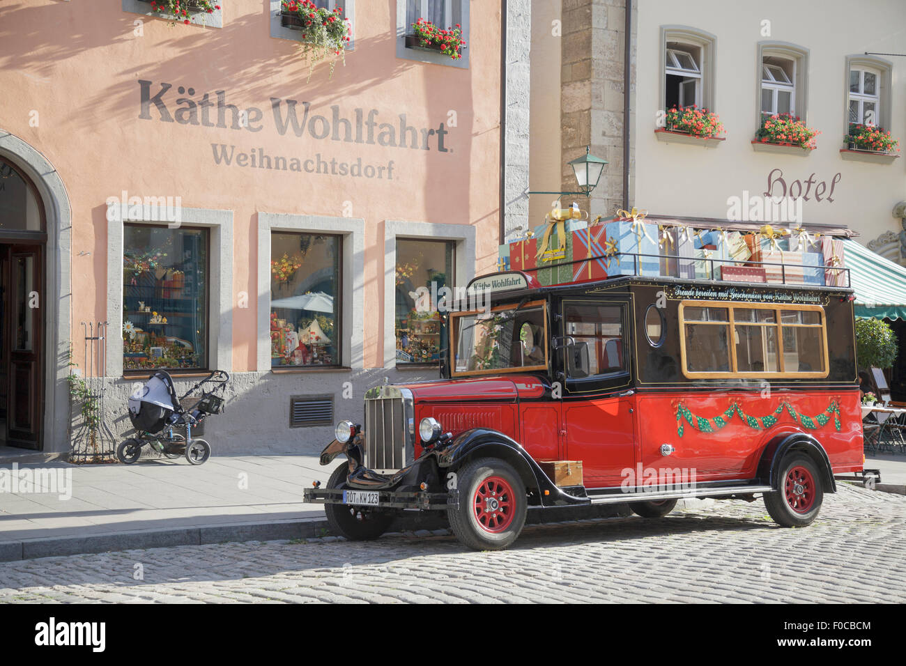 Käthe Wohlfahrt deutsche Weihnachten Museum Weihnachtsdorf, Rothenburg