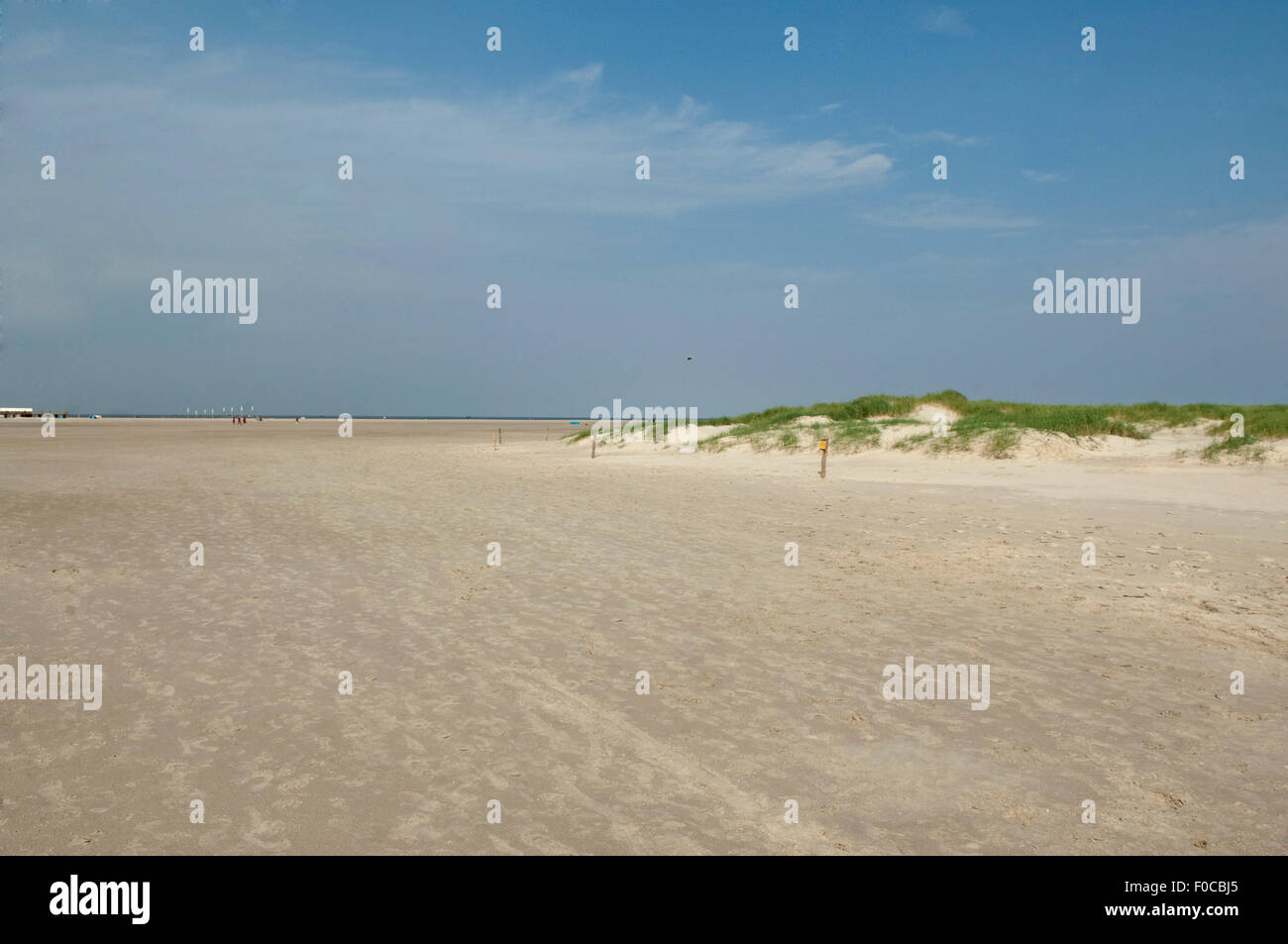 Strang, Sankt Peter-Ording Stockfoto