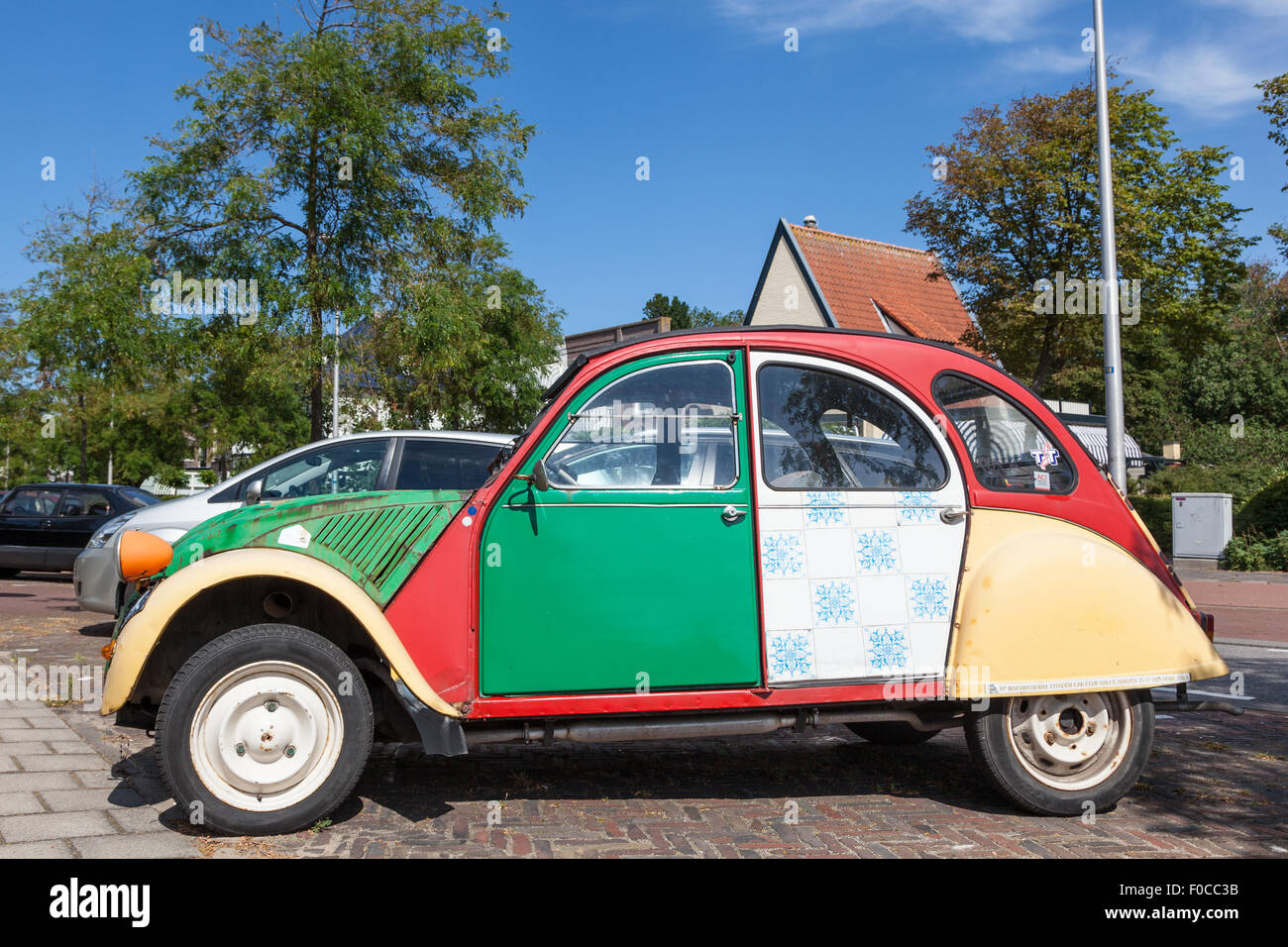 Alten Citroen 2CV Stockfoto