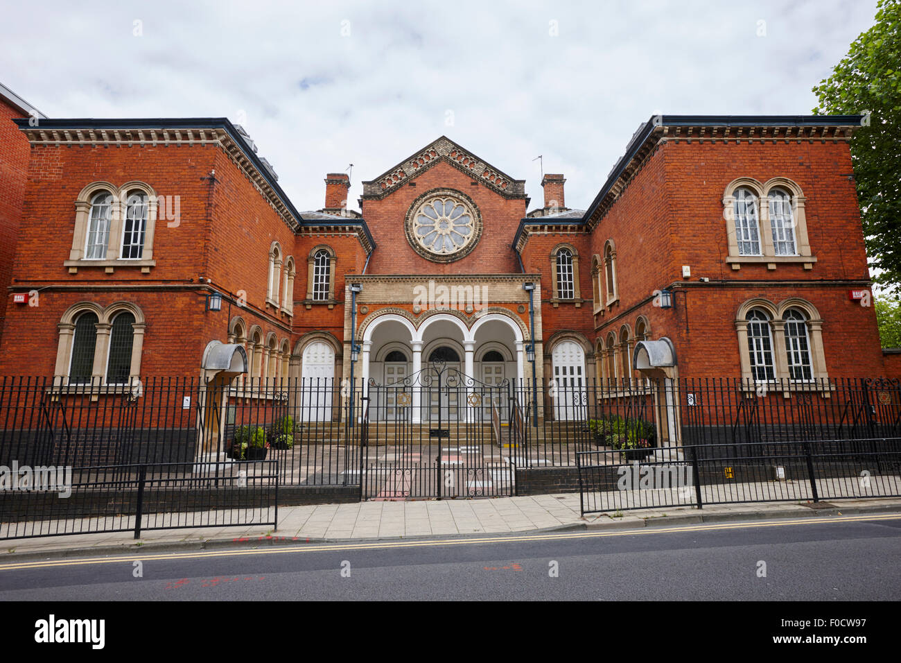 Birmingham hebräische Kongregation Sänger Hügel Synagoge UK Stockfoto