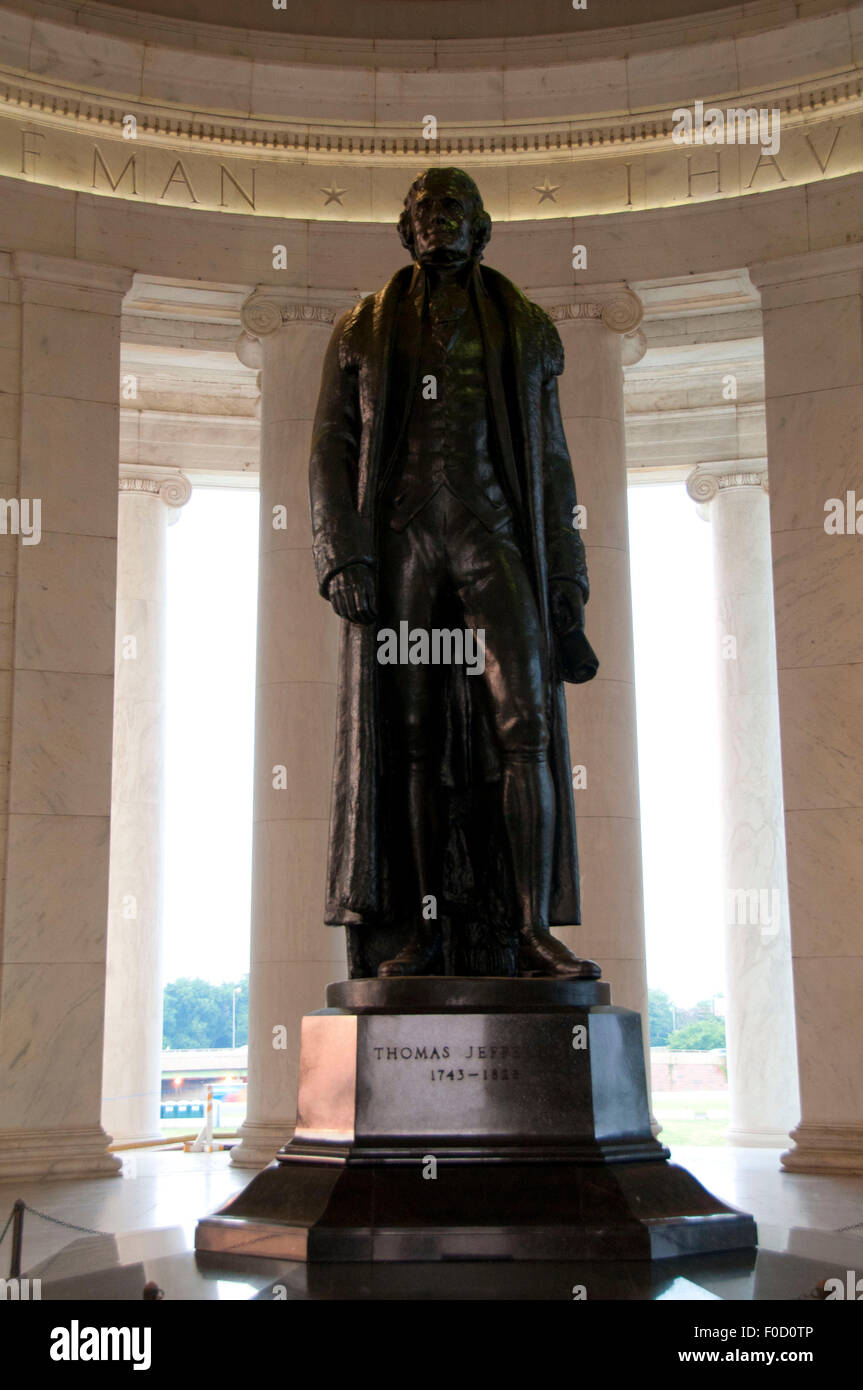 Thomas Jefferson Memorial, National Mall, District Of Columbia Stockfoto