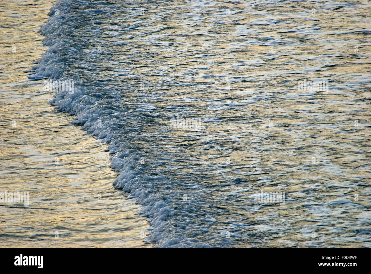 Wellen, Vieste, Gargano National Park, Halbinsel Gargano, Apulien, Italien, April 2008 Stockfoto