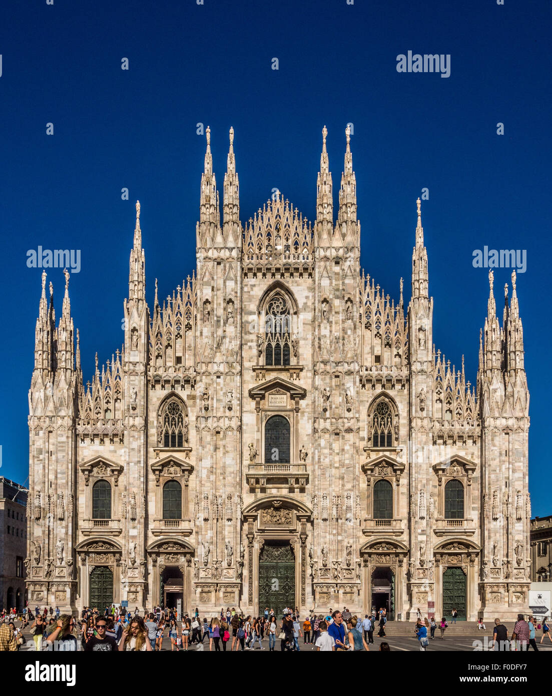Mailänder Dom, Mailand, Italien. Stockfoto