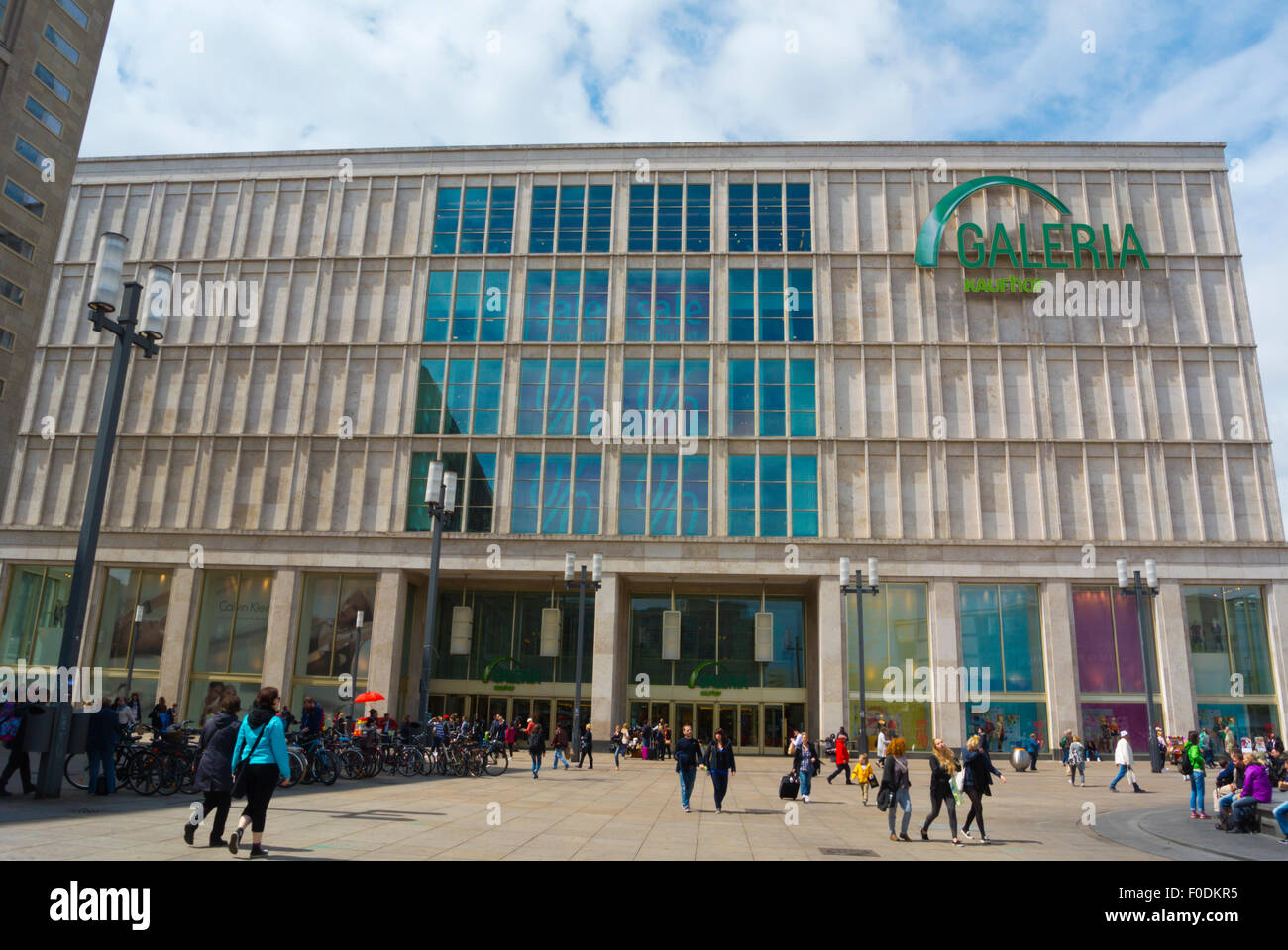 Galeria Kaufhof (2004), Alexanderplatz, Berlin, Deutschland Stockfoto