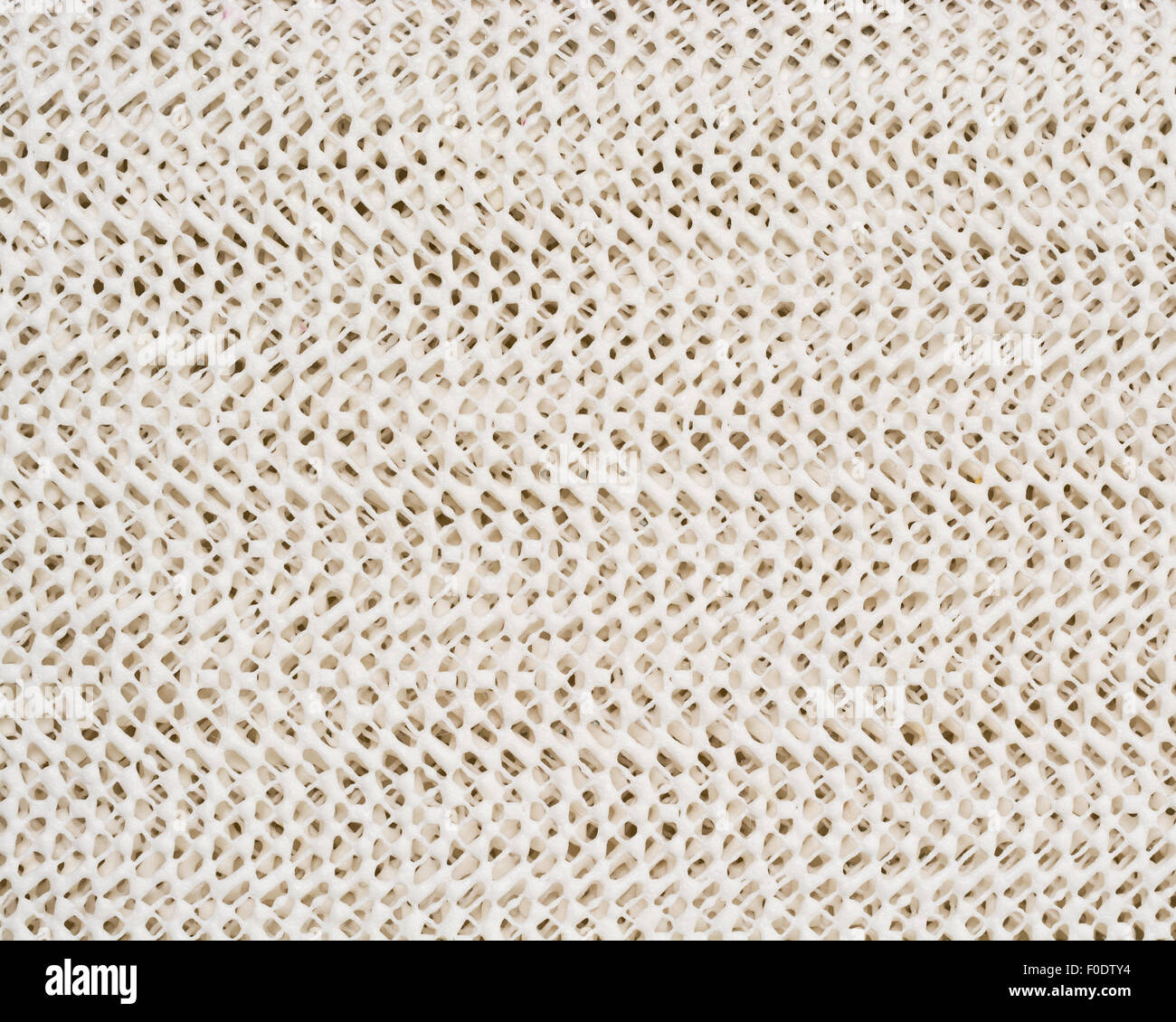 Weißem Mesh Fasern, abstrakte weißen Hintergrund Stockfoto