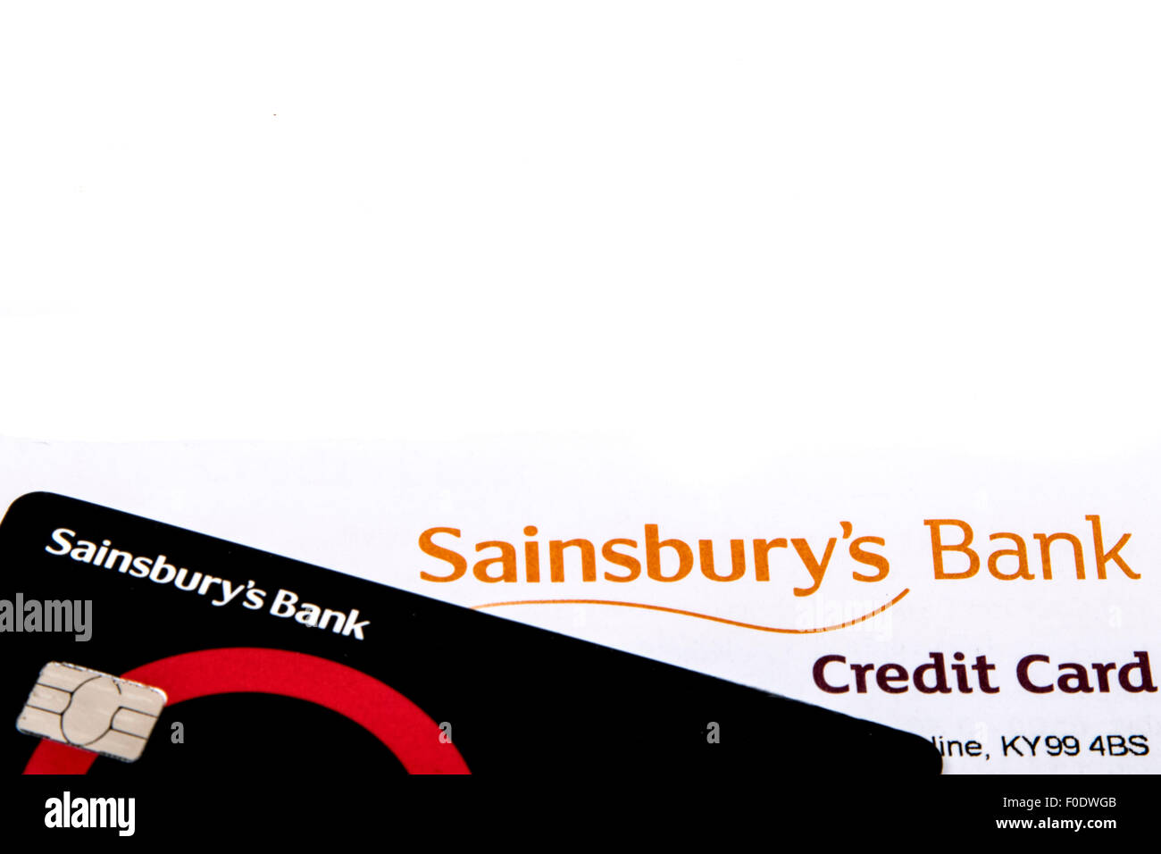 Sainsbury's Bank Stockfoto