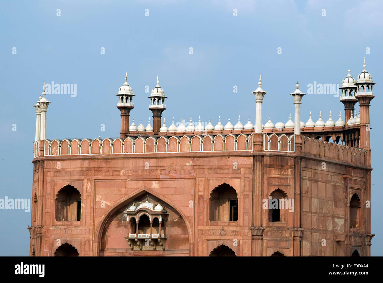 Das Bild wurde aufgenommen in Jama Masjid-Delhi-Indien Stockfoto