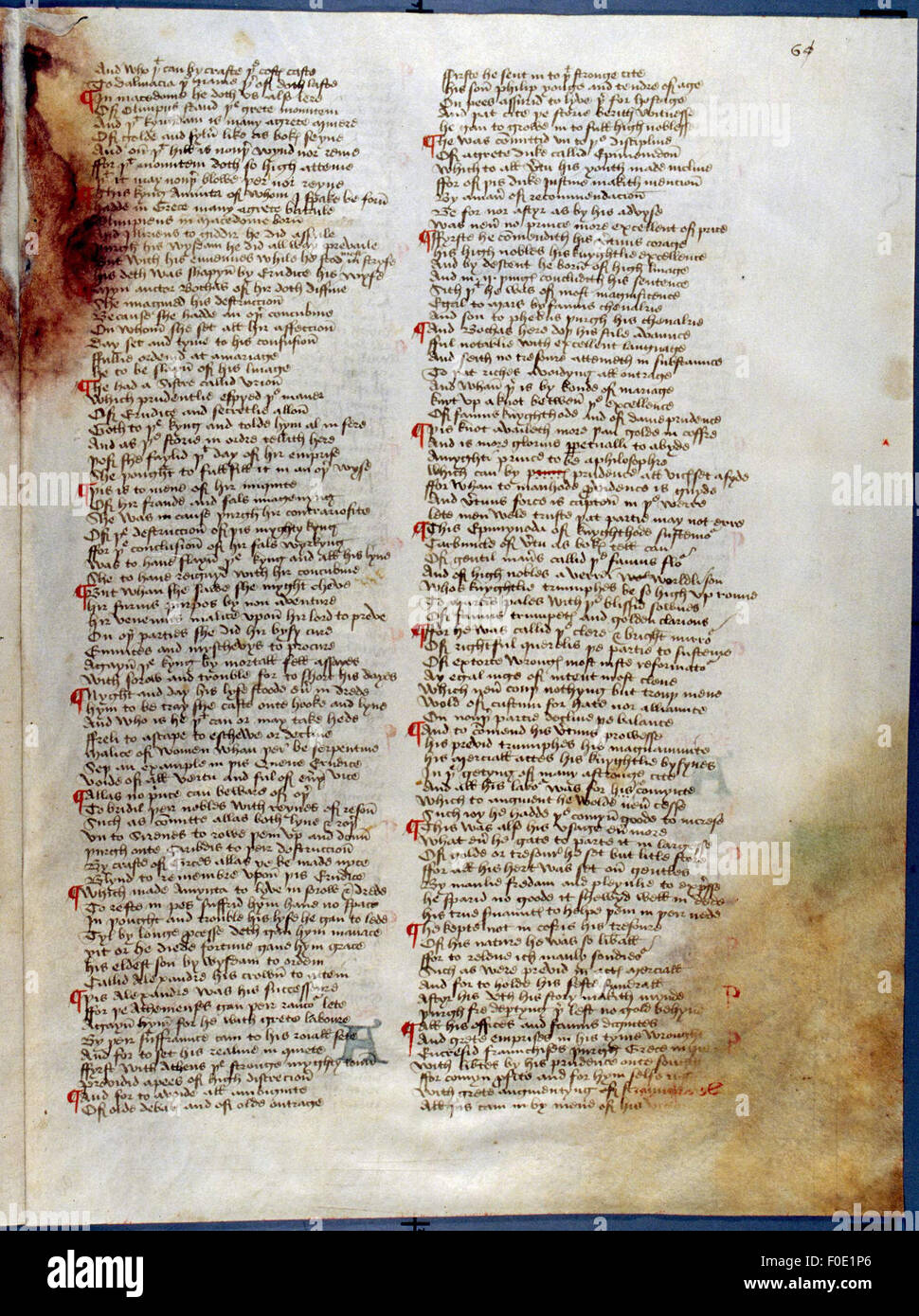 Der „Fall der Prinzen“ bezieht sich auf das historische Konzept des Niedergangs oder Untergangs mächtiger Herrscher oder Führer, insbesondere im Kontext politischer und königlicher Veränderungen. Es symbolisiert den unvermeidlichen Zyklus von Machtübergängen in der Geschichte der Menschheit. Stockfoto