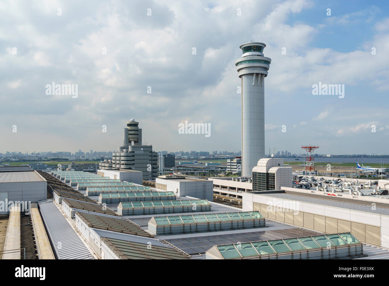 Flughafen Tokio-Haneda International Terminal in Japan Stockfoto