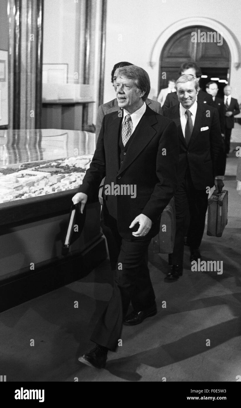 USA. 18. März 2014. Präsident Jimmy Carter im Smithsonian Institurion '' Castle'' Aufbau für ein treffen. © Ken Hawkins/ZUMA Draht/Alamy Live-Nachrichten Stockfoto